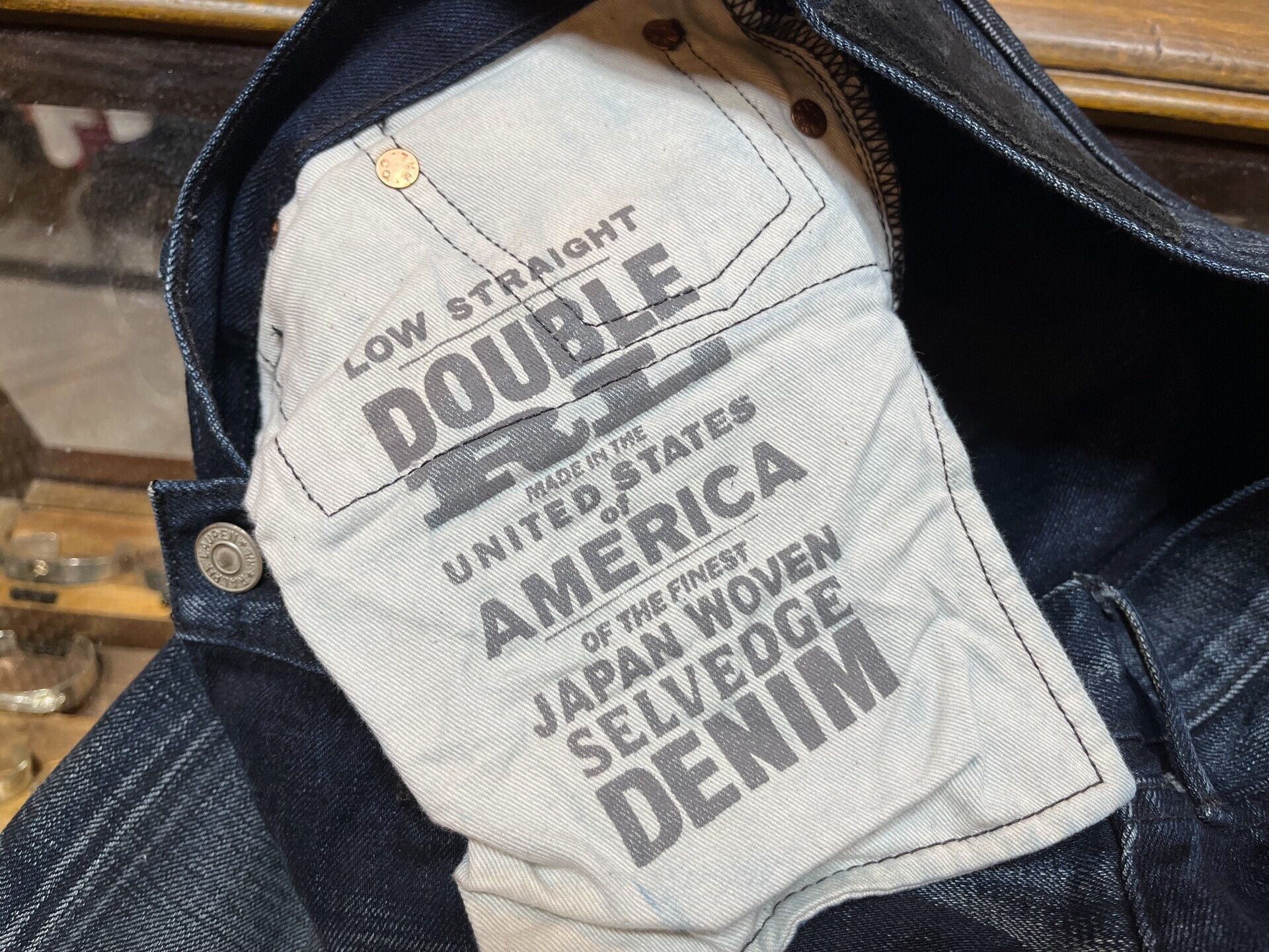 RRL Ralph Lauren vintage rrl dark denim jeans by ralph lauren Size US 30 / EU 46 - 5 Thumbnail