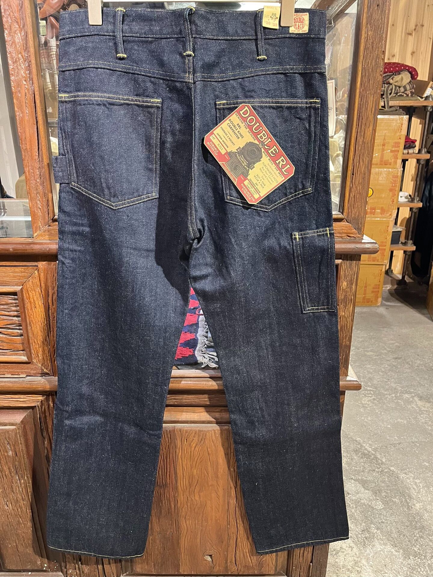 RRL Ralph Lauren limited edition RRL workwear denim pants Size US 30 / EU 46 - 2 Thumbnail