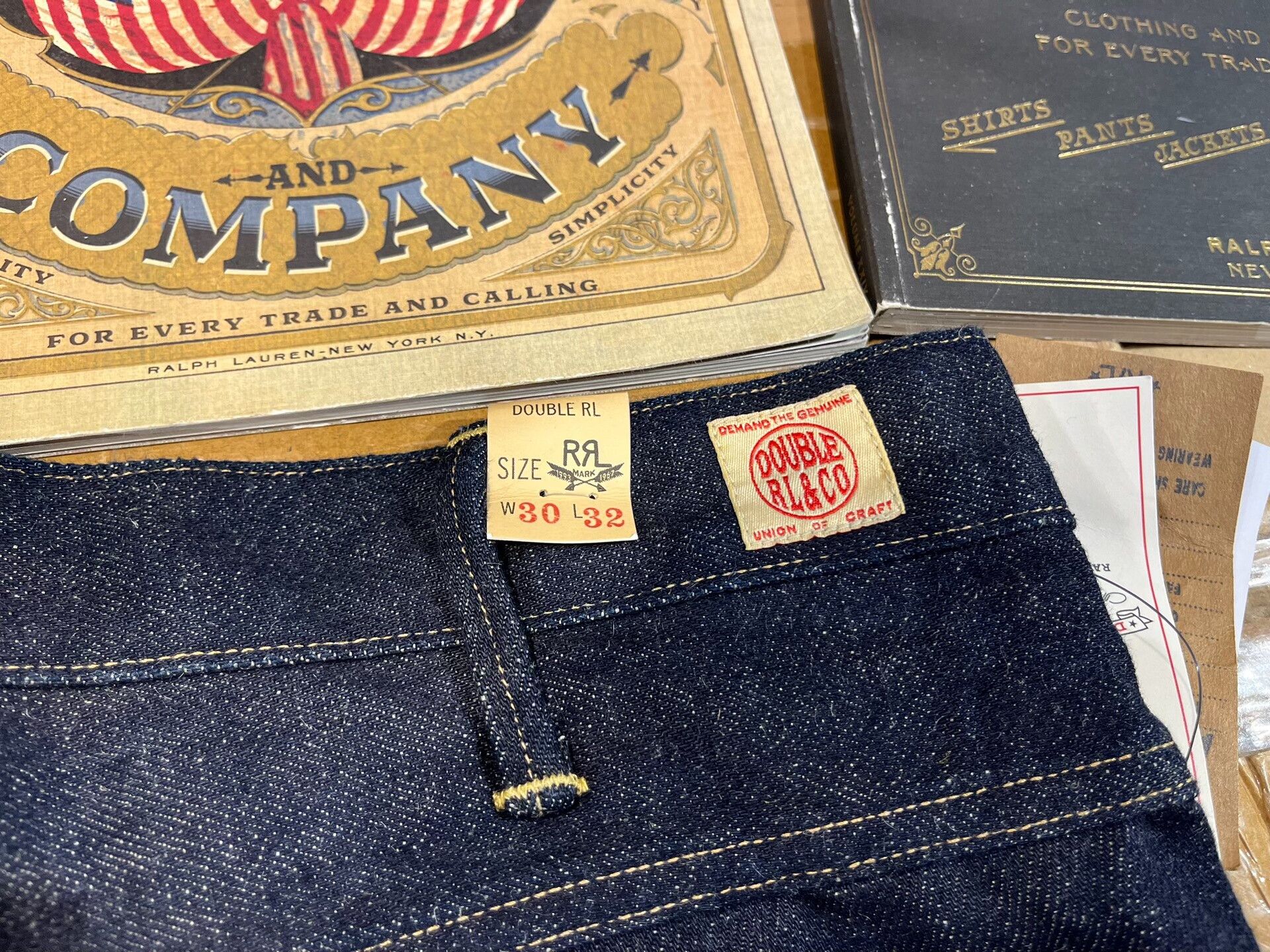 RRL Ralph Lauren limited edition RRL workwear denim pants Size US 30 / EU 46 - 8 Thumbnail