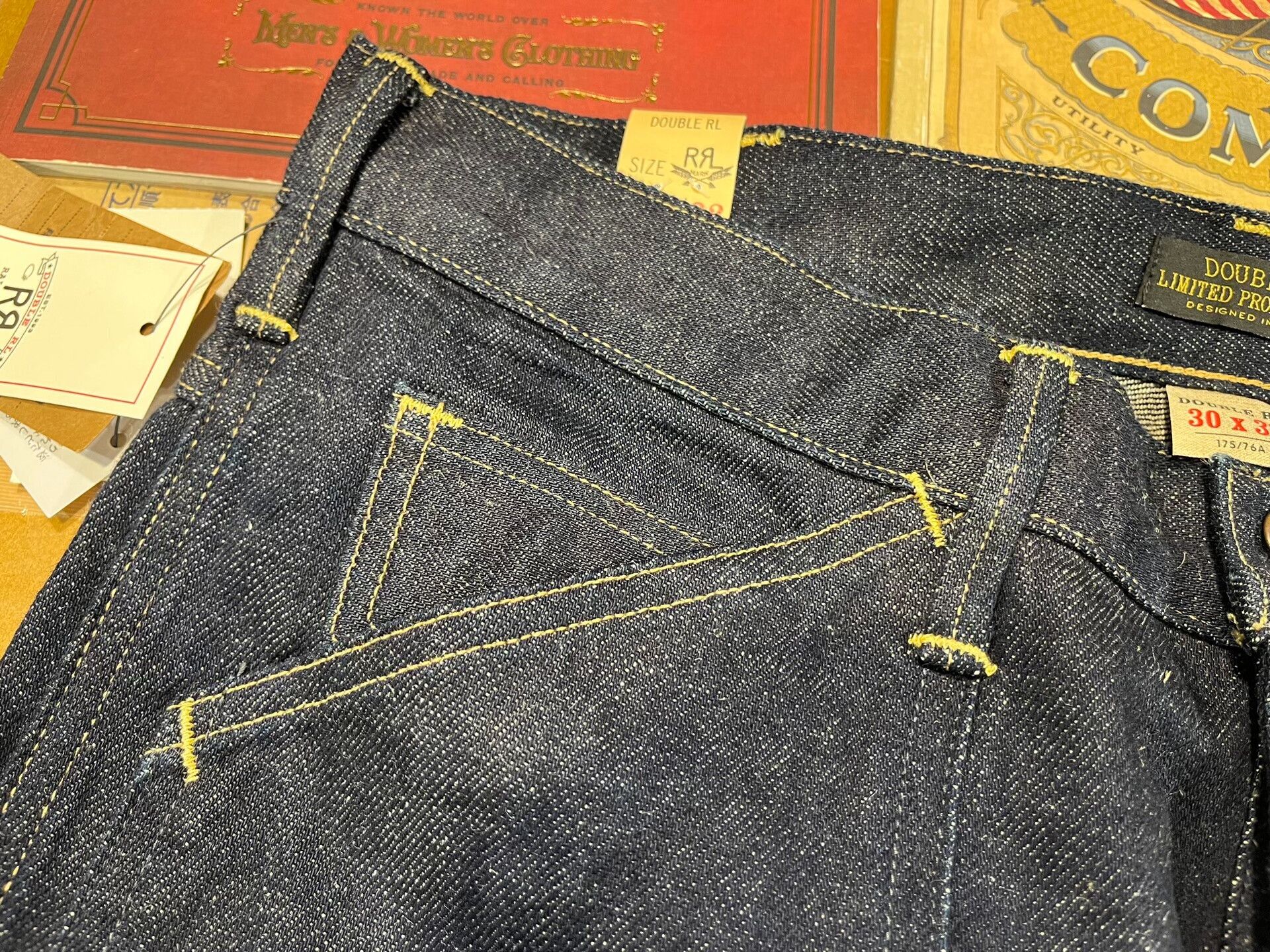 RRL Ralph Lauren limited edition RRL workwear denim pants Size US 30 / EU 46 - 5 Thumbnail