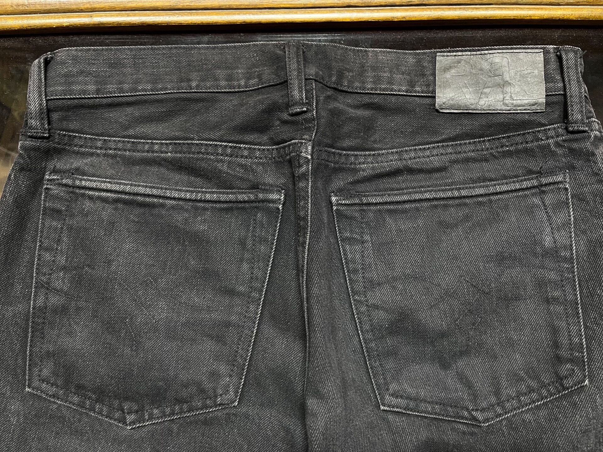 RRL Ralph Lauren RRL Black Denim Jeans by Ralph Lauren Size US 31 - 8 Thumbnail