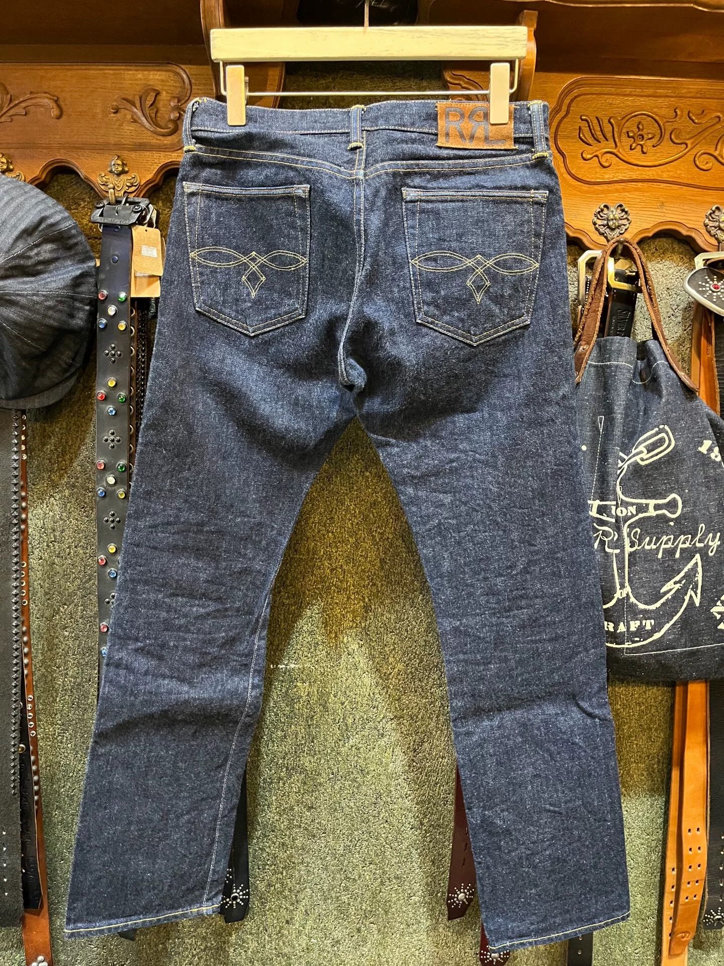RRL Ralph Lauren RRL Double RL Denim Pants Size 30x30 Size US 30 / EU 46 - 2 Thumbnail