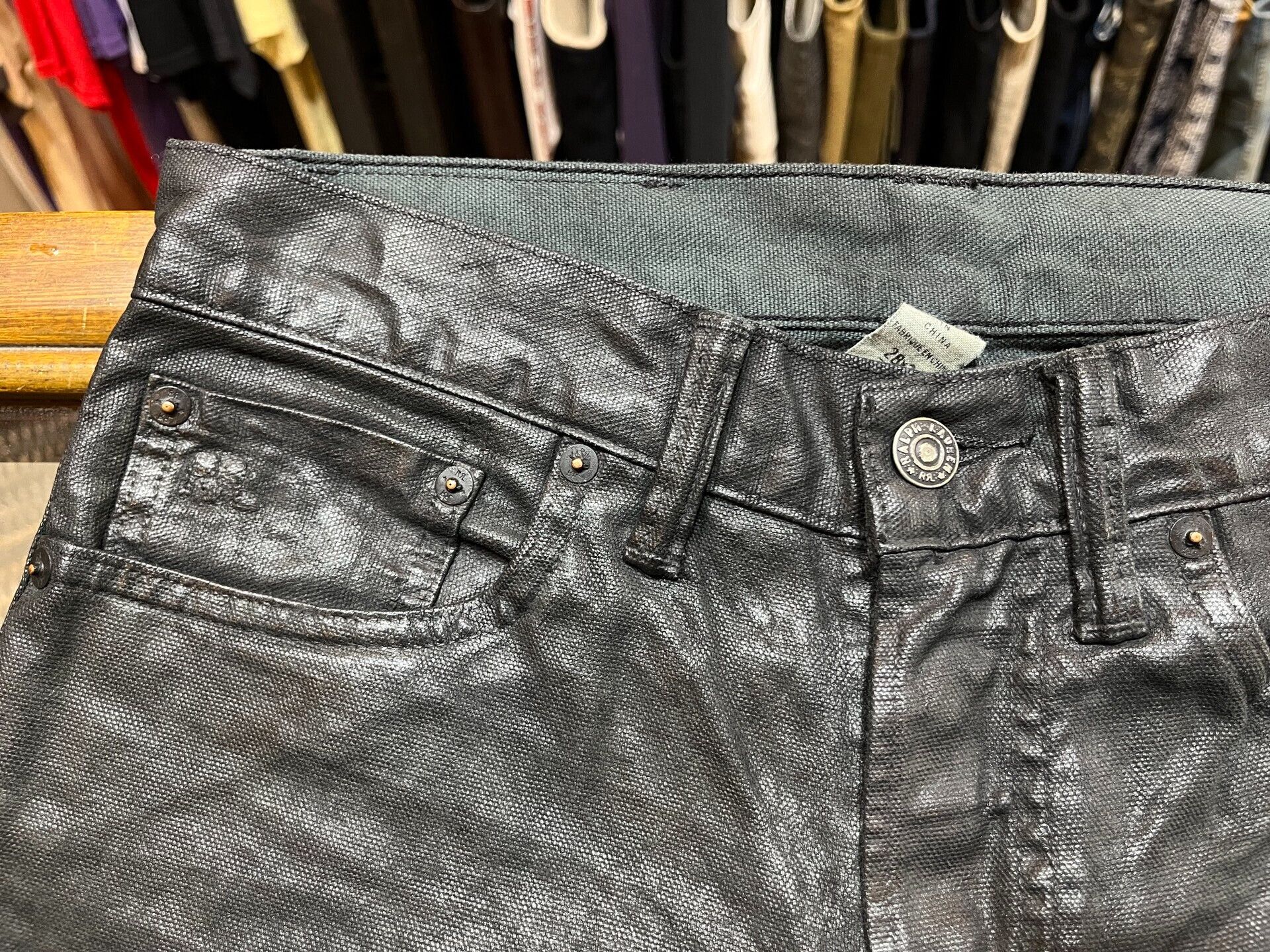 RRL Ralph Lauren vintage rrl coated pants by ralph lauren Size US 28 / EU 44 - 3 Thumbnail