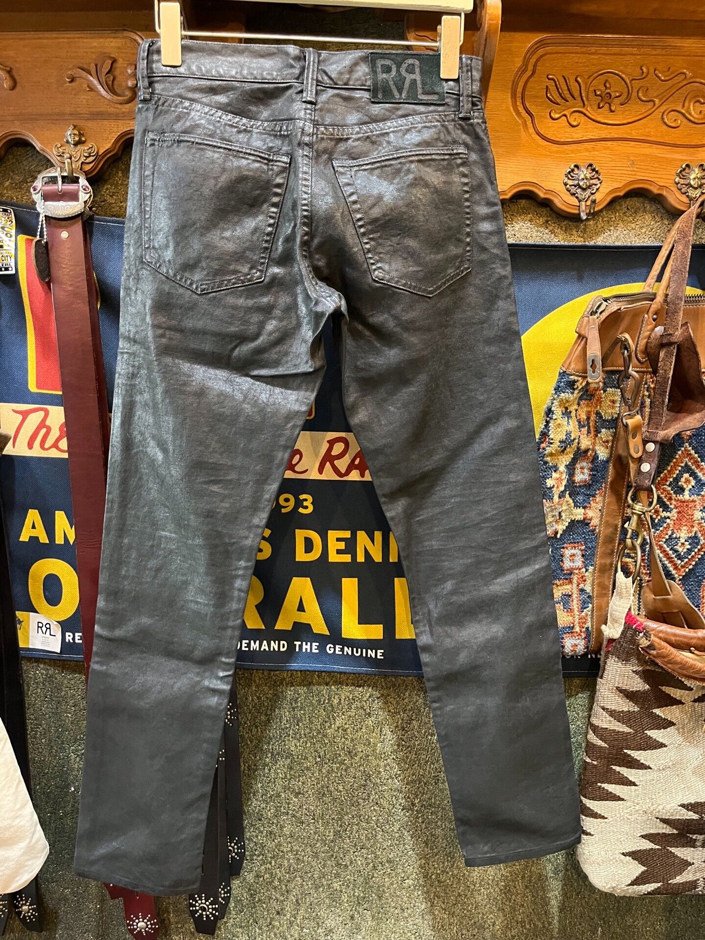 RRL Ralph Lauren vintage rrl coated pants by ralph lauren Size US 28 / EU 44 - 2 Thumbnail