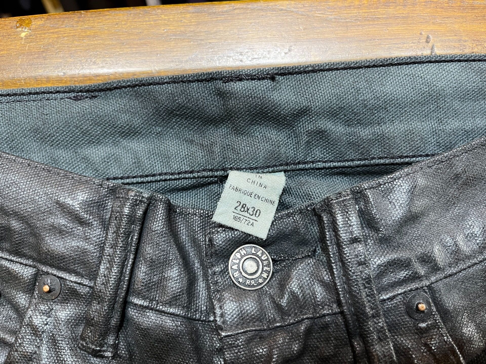 RRL Ralph Lauren vintage rrl coated pants by ralph lauren Size US 28 / EU 44 - 5 Thumbnail