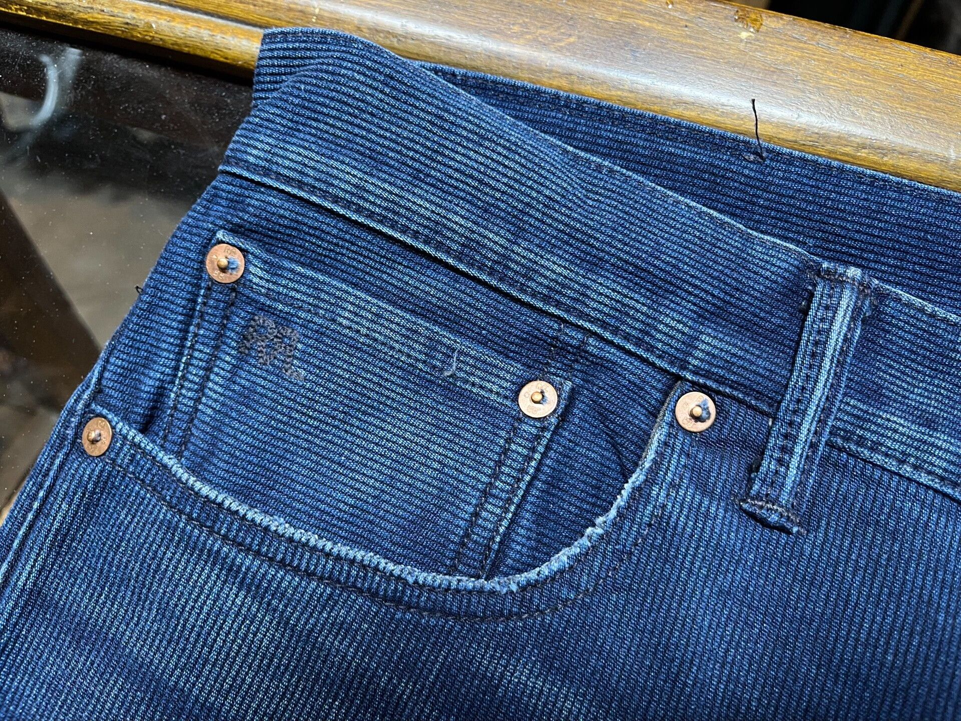 RRL Ralph Lauren rrl water washed casual pants by polo Size US 32 / EU 48 - 4 Thumbnail