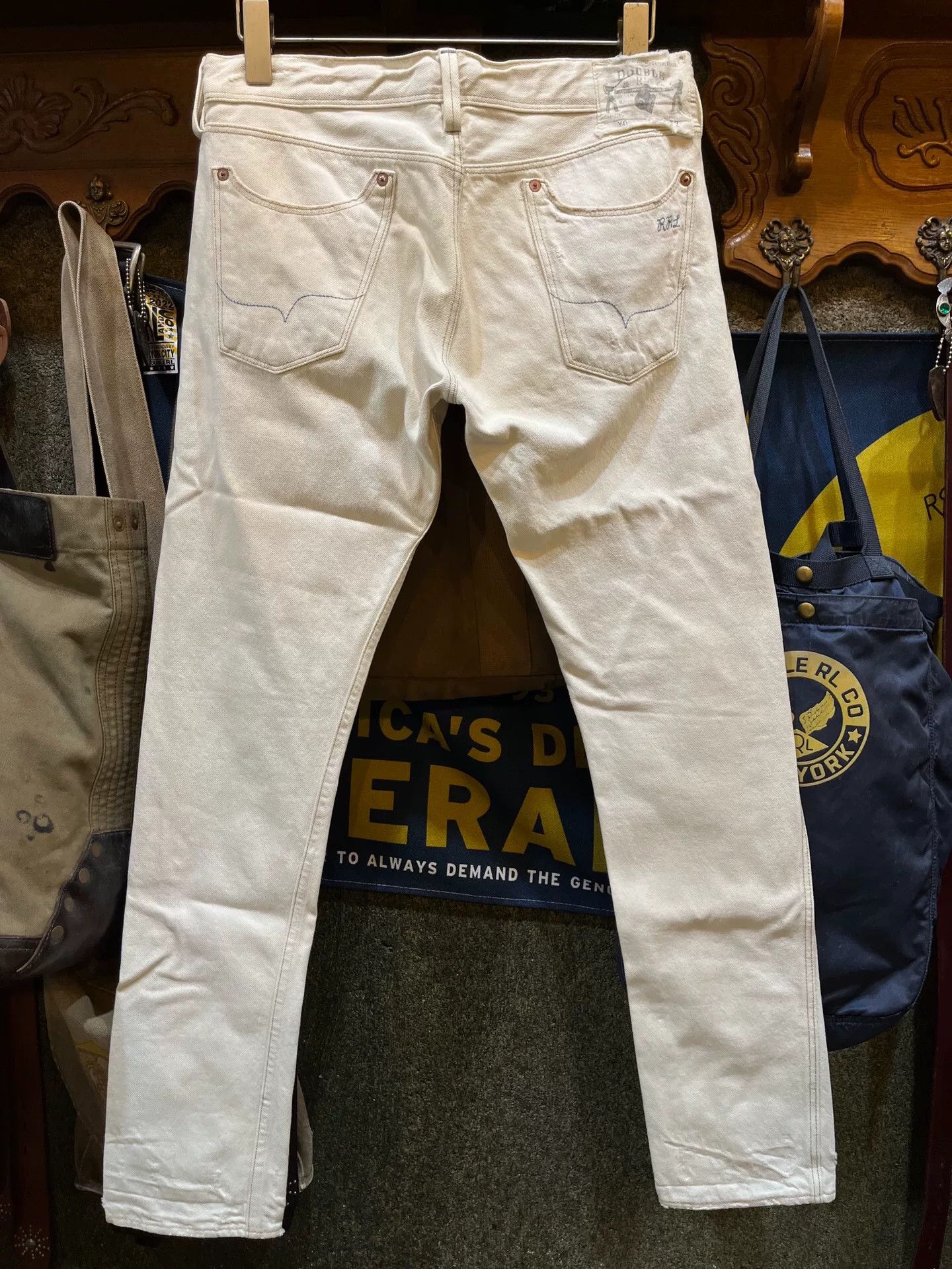 RRL Ralph Lauren rare rrl denim pants by ralph lauren Size US 28 / EU 44 - 2 Thumbnail
