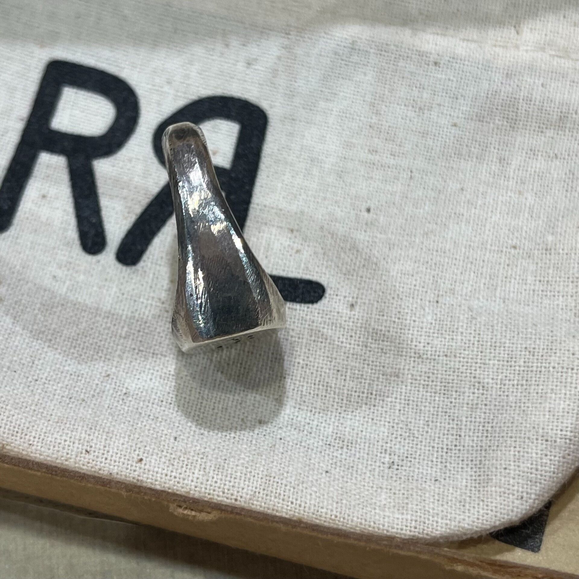 RRL Ralph Lauren silver RR logo ring by Ralph Lauren Size ONE SIZE - 5 Thumbnail