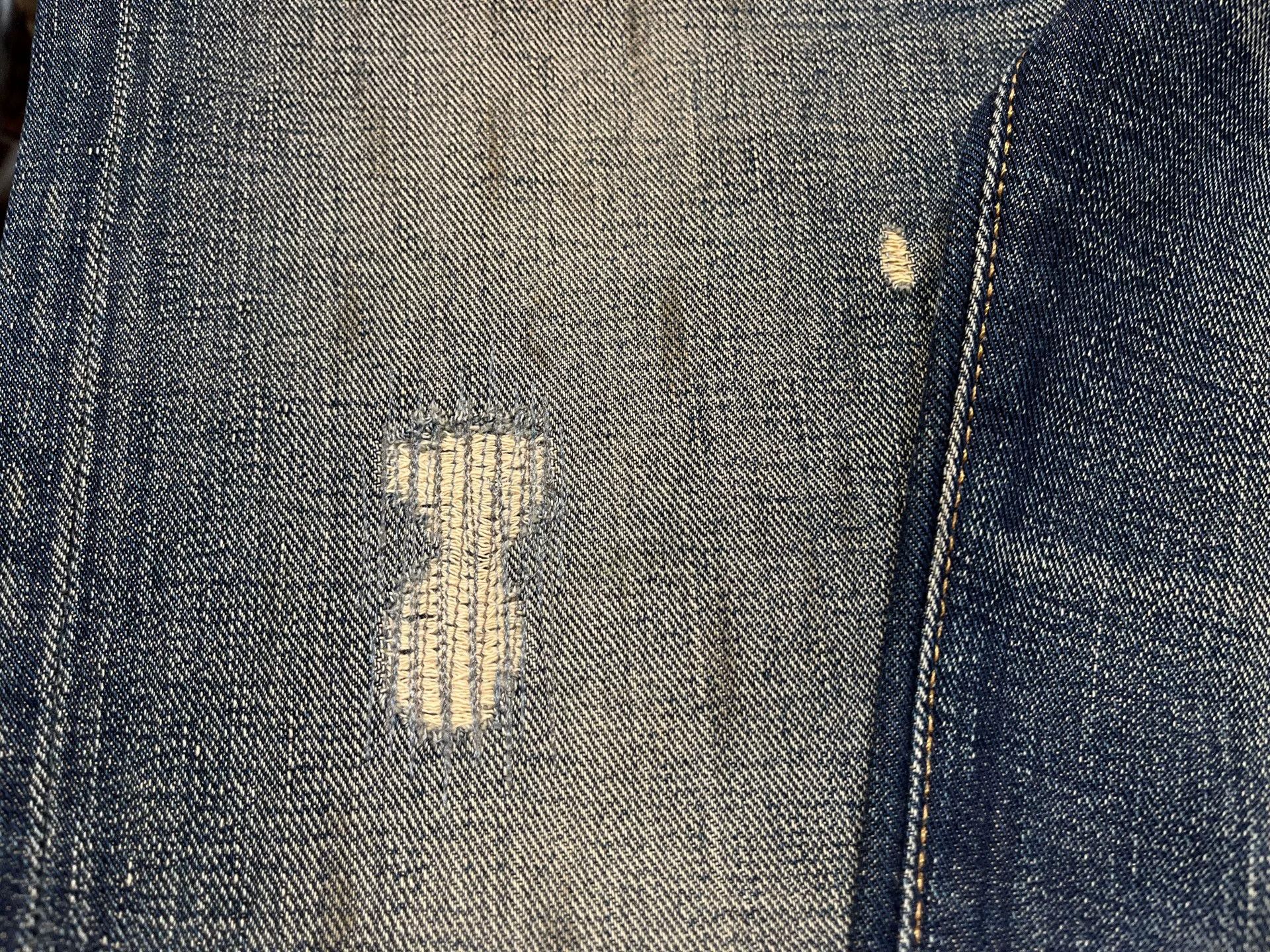 RRL Ralph Lauren distressed denim jeans by double rl Size US 30 / EU 46 - 7 Thumbnail
