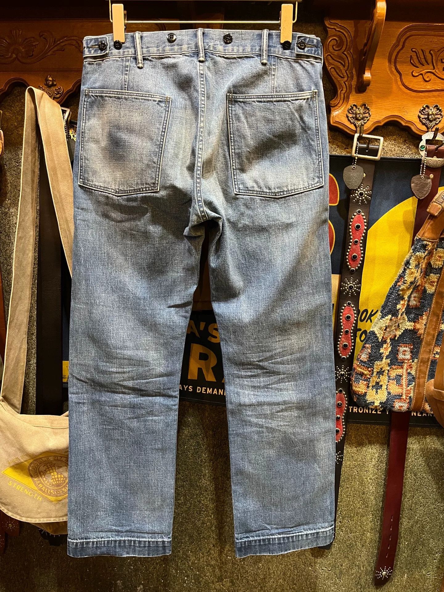 RRL Ralph Lauren rare double rl washed deck pants Size US 31 - 2 Thumbnail