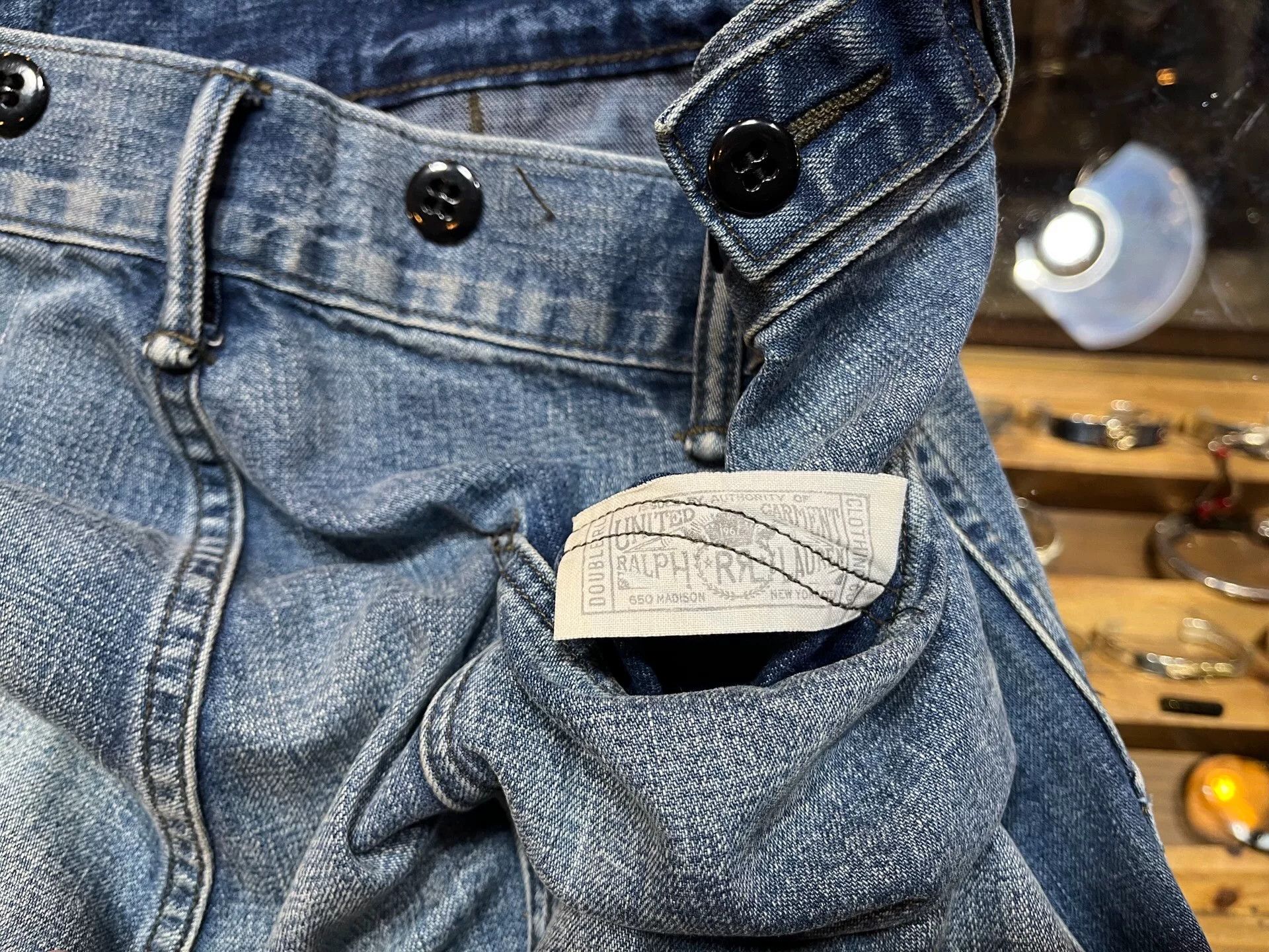 RRL Ralph Lauren rare double rl washed deck pants Size US 31 - 5 Thumbnail