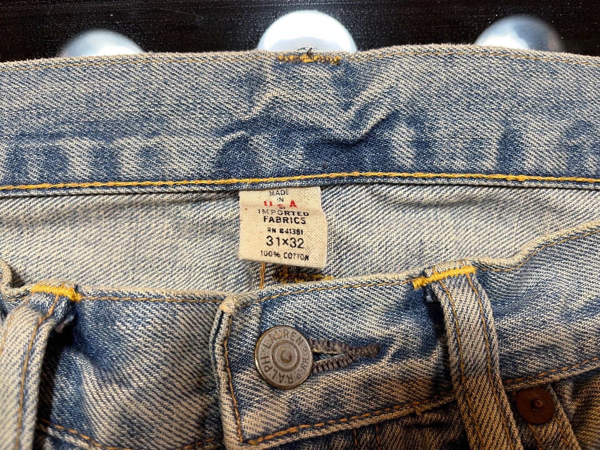 RRL Ralph Lauren vintage rrl denim pants by ralph lauren Size US 31 - 3 Thumbnail
