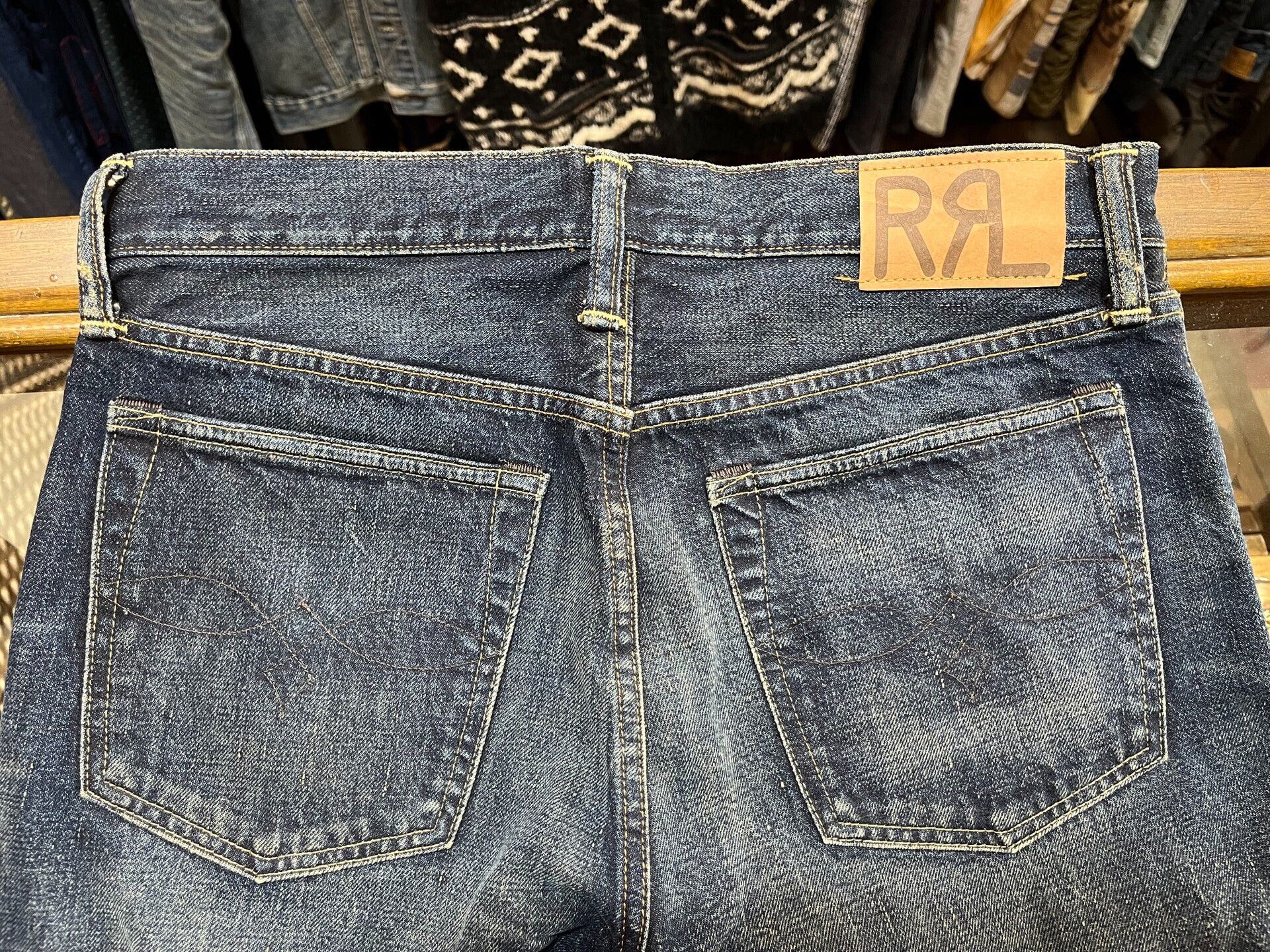 RRL Ralph Lauren rrl denim jeans double rl ralph lauren Size US 31 - 5 Thumbnail