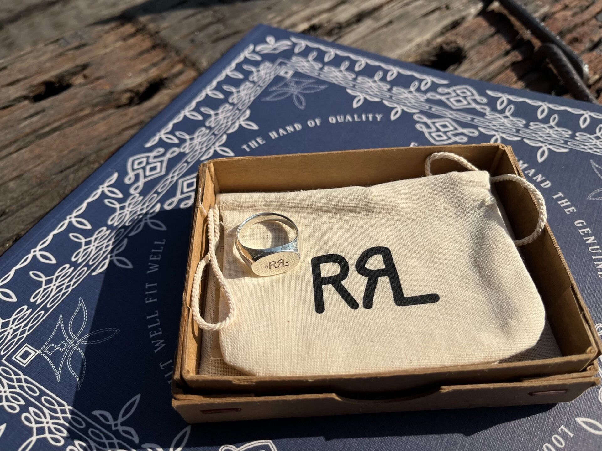 RRL Ralph Lauren rrl silver ring with packaging Size ONE SIZE - 2 Thumbnail