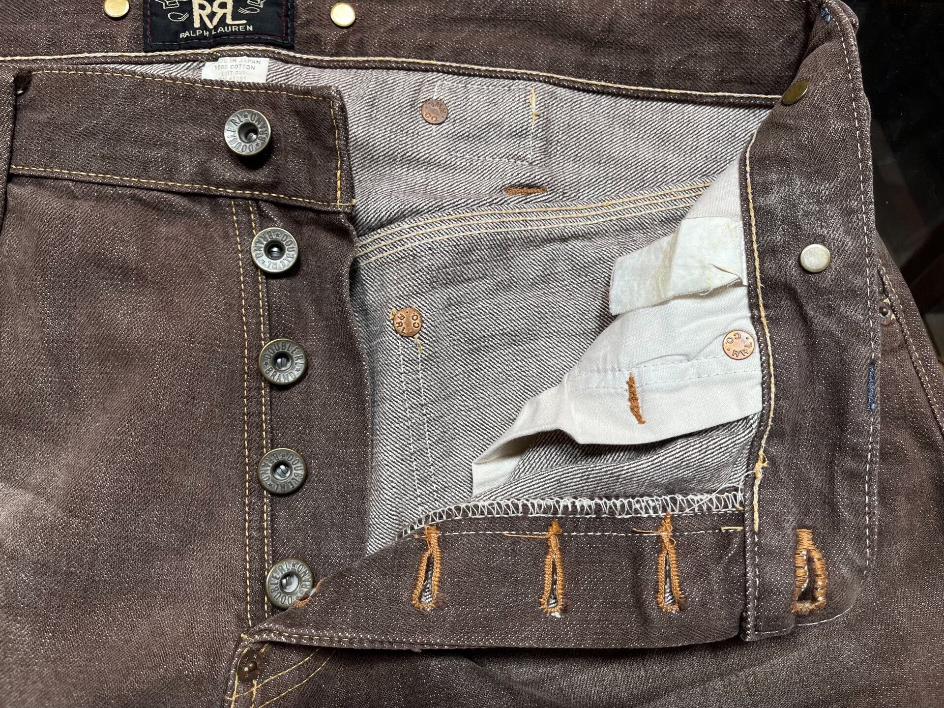 RRL Ralph Lauren RRL Vintage Work Pants by Ralph Lauren Size US 34 / EU 50 - 5 Thumbnail