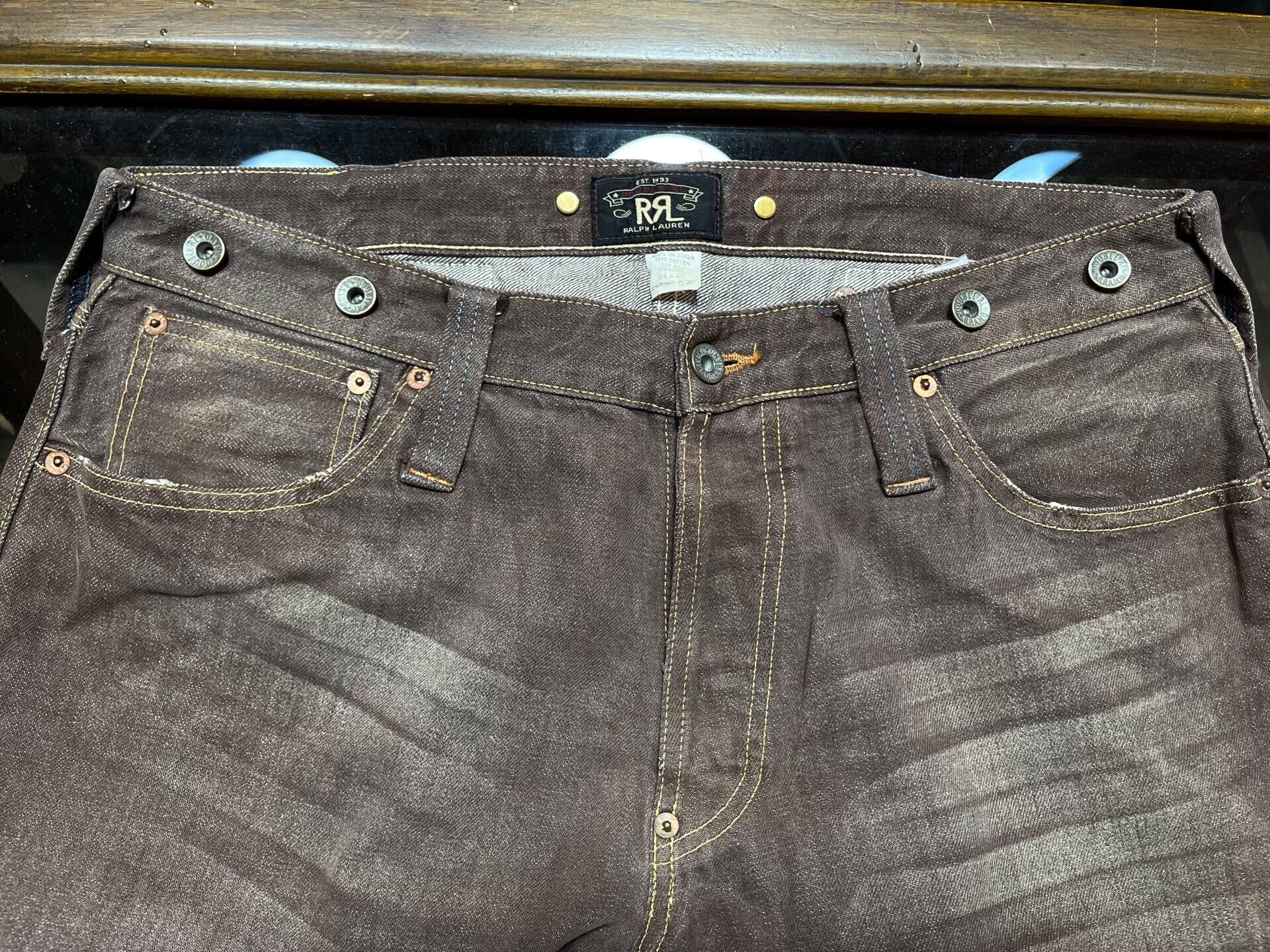RRL Ralph Lauren RRL Vintage Work Pants by Ralph Lauren Size US 34 / EU 50 - 4 Thumbnail