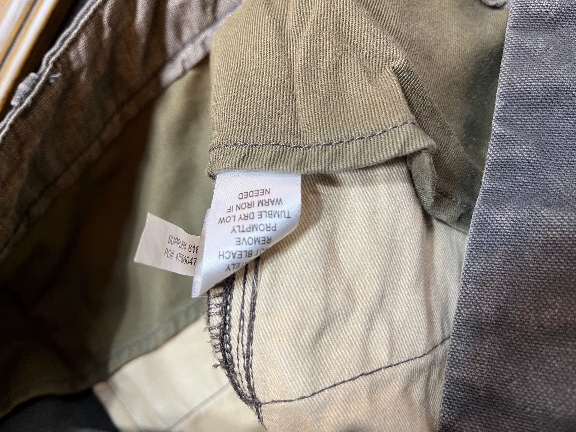 RRL Ralph Lauren rare rrl thick canvas work pants Size US 33 - 4 Thumbnail