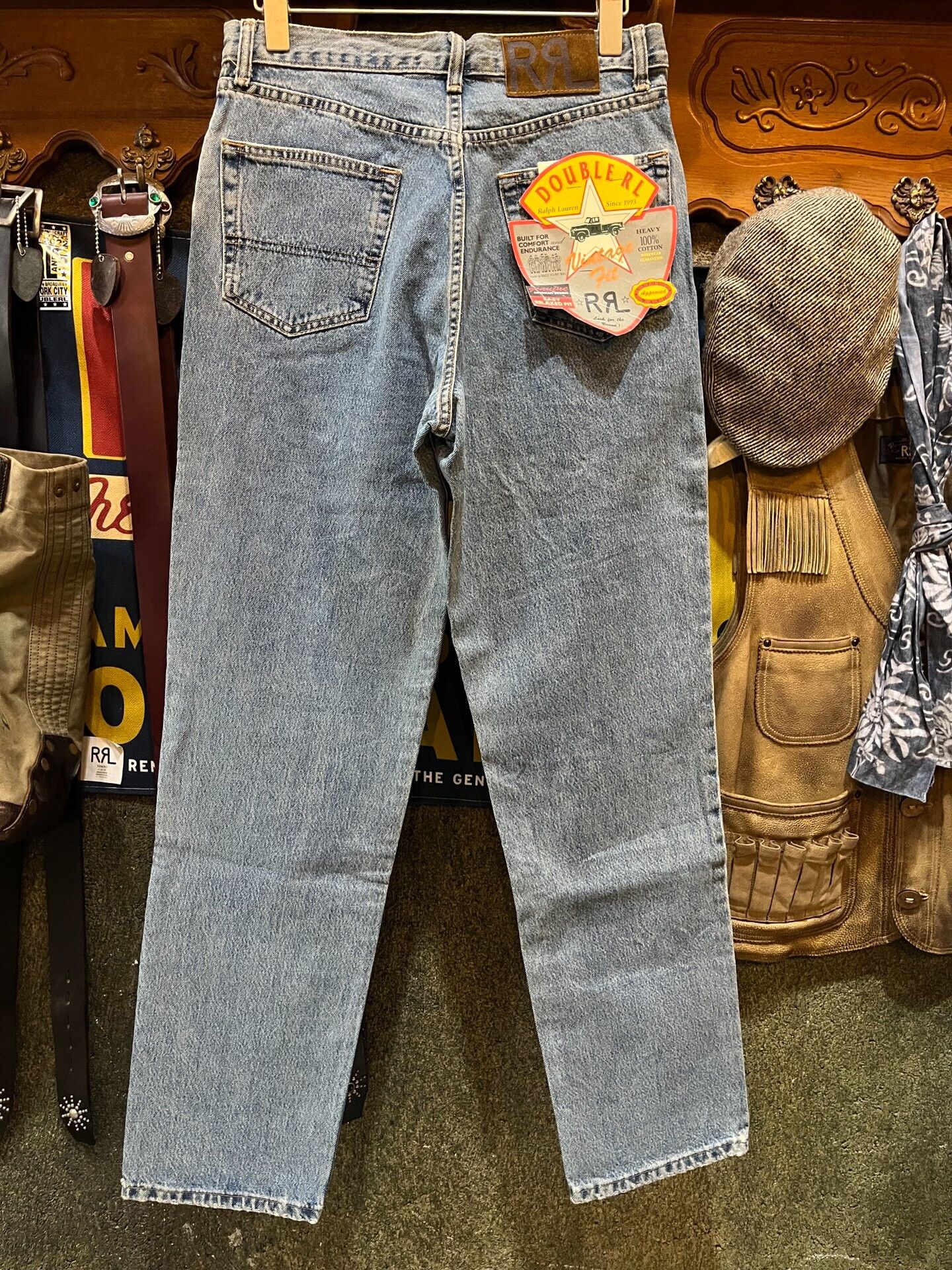 RRL Ralph Lauren RRL Distressed Denim Jeans by Ralph Lauren Size US 31 - 2 Thumbnail