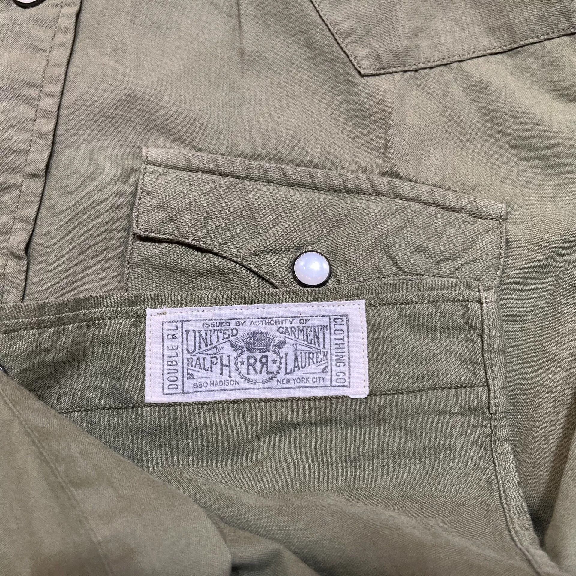RRL Ralph Lauren RRL Ralph Lauren Long Sleeve Shirt Size US S / EU 44-46 / 1 - 6 Thumbnail