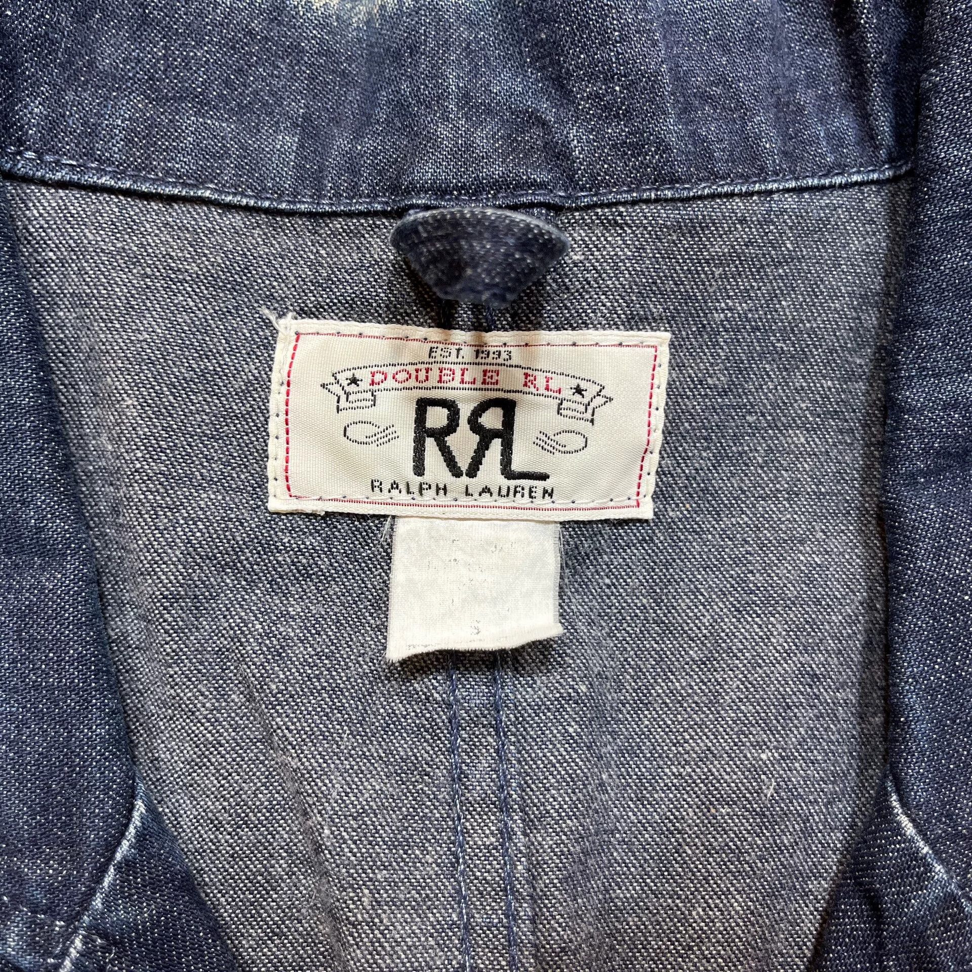 RRL Ralph Lauren rrl denim jacket by ralph lauren Size US M / EU 48-50 / 2 - 3 Thumbnail