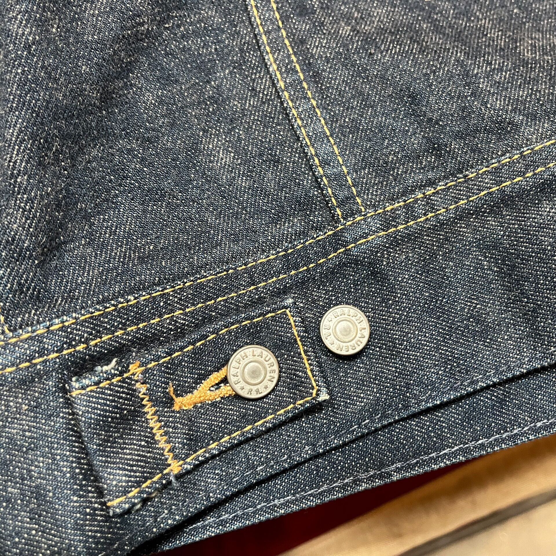 RRL Ralph Lauren vintage rrl denim jacket by ralph lauren Size US M / EU 48-50 / 2 - 6 Thumbnail