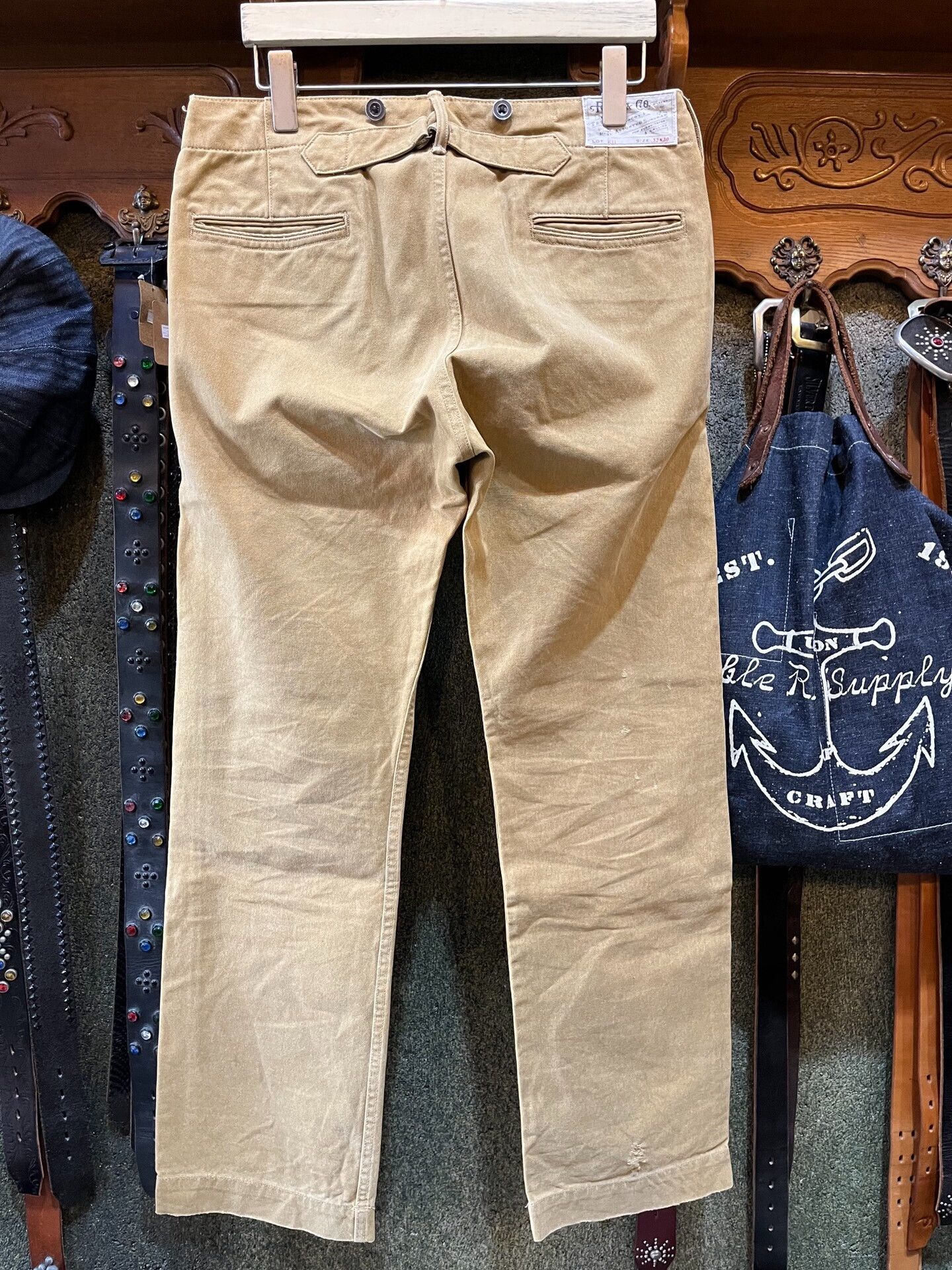 RRL Ralph Lauren vintage canvas work pants by Ralph Lauren Size US 32 / EU 48 - 2 Thumbnail