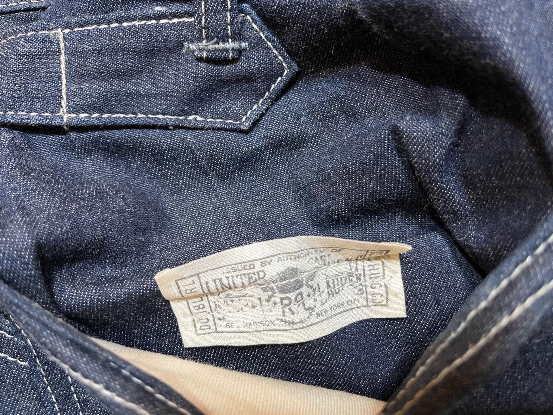 RRL Ralph Lauren RRL Denim Work Pants by Ralph Lauren Size US 31 - 6 Thumbnail