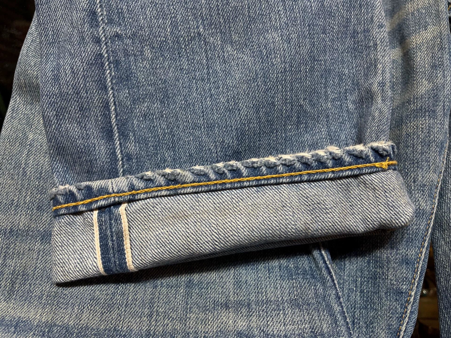RRL Ralph Lauren vintage distressed denim jeans by RRL Size US 29 - 8 Thumbnail