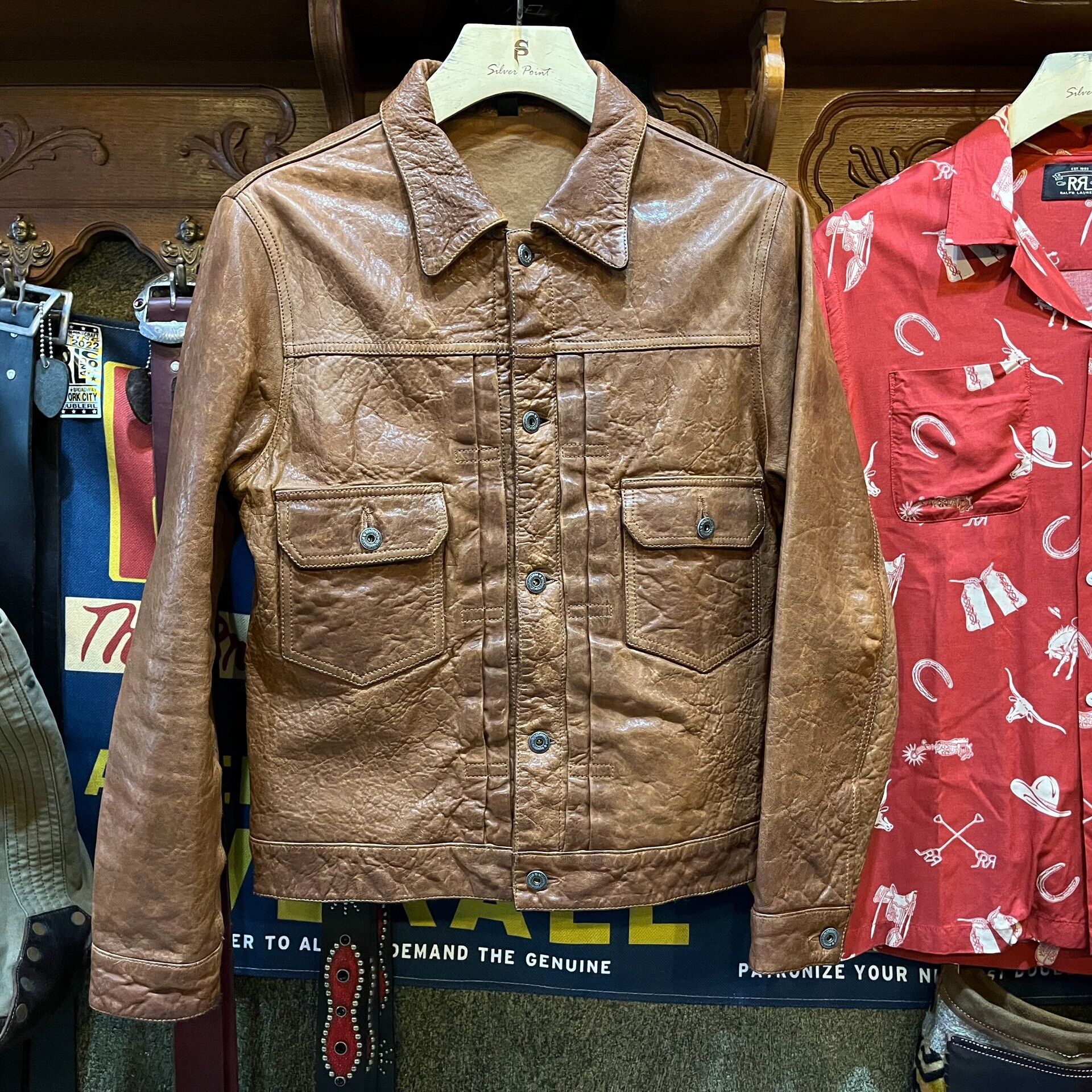Indian Motorcycle indian leather jacket with beautiful embroidery Size US L / EU 52-54 / 3 - 2 Thumbnail