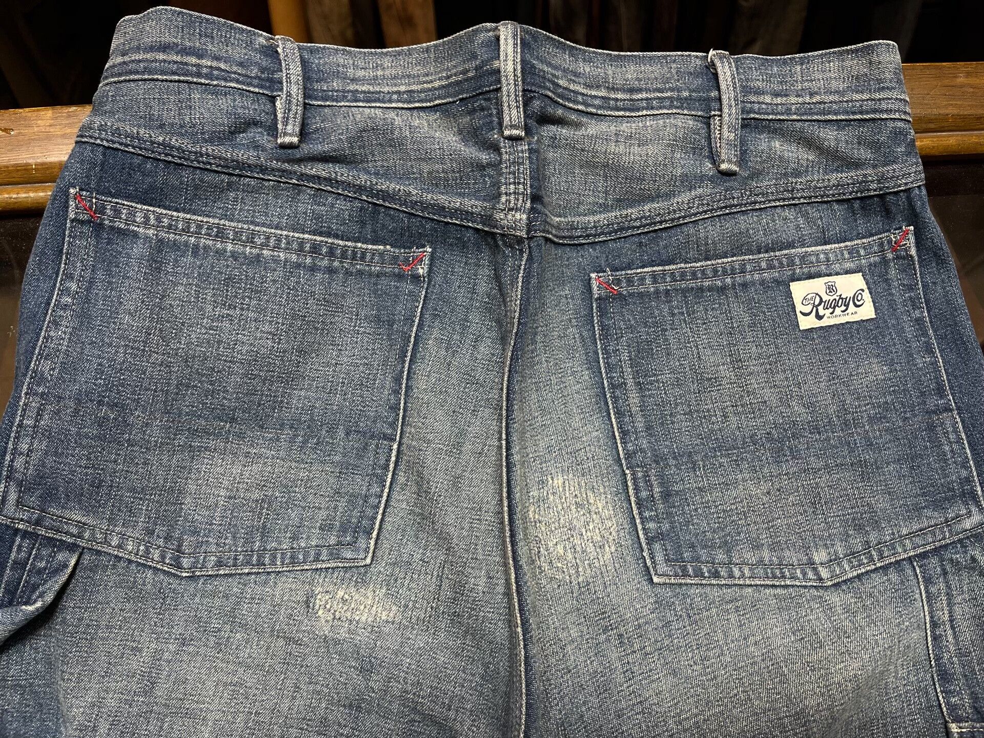 RRL Ralph Lauren distressed double rl denim jeans Size US 29 - 7 Thumbnail