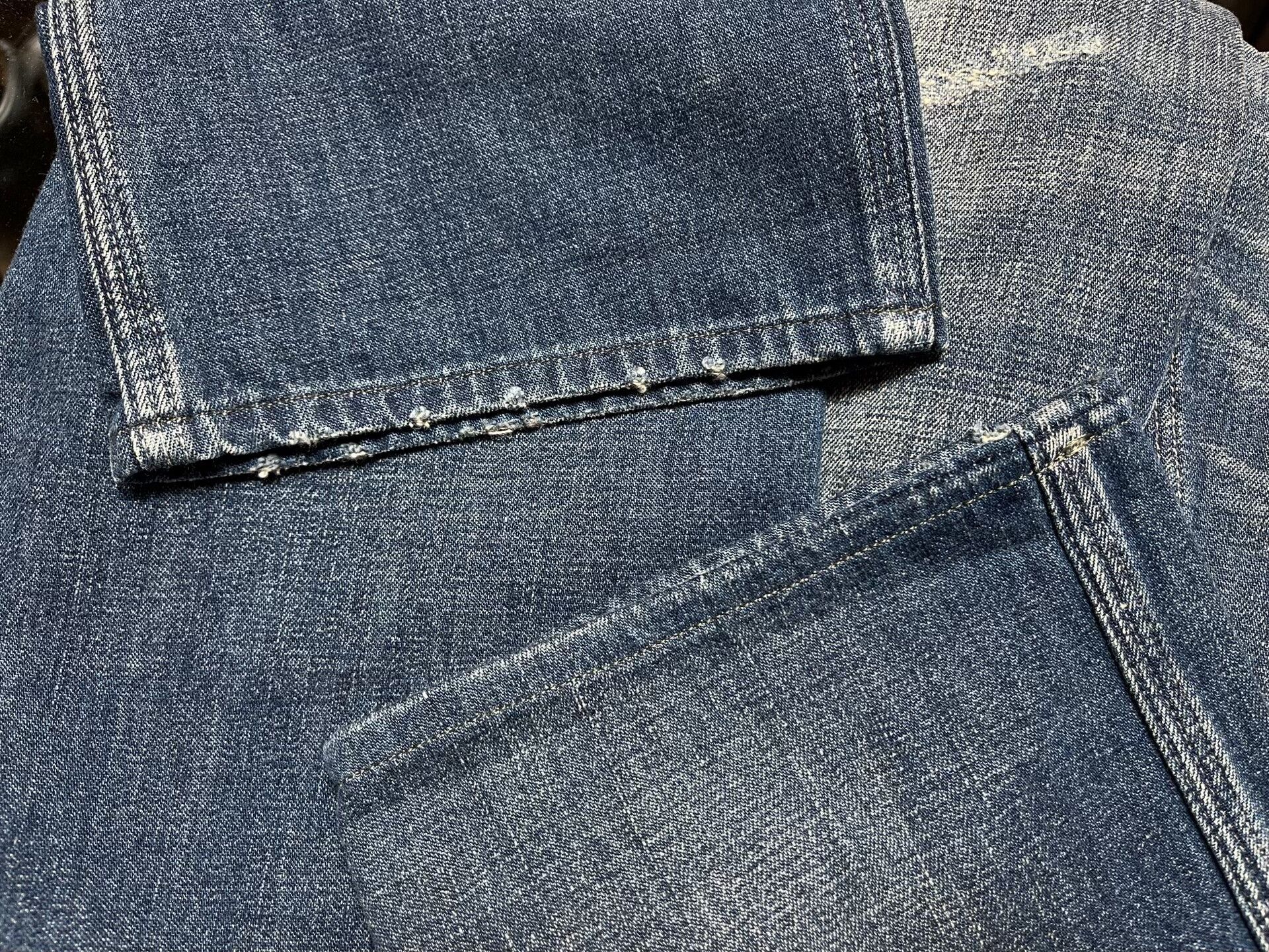 RRL Ralph Lauren distressed double rl denim jeans Size US 29 - 6 Thumbnail