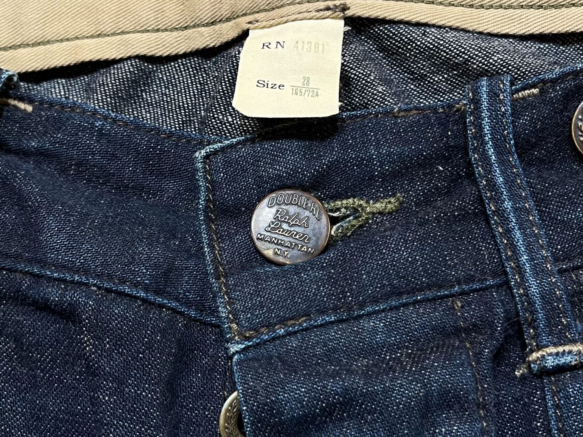 RRL Ralph Lauren RRL Blue Vintage Work Pants Ralph Lauren Size US 28 / EU 44 - 3 Thumbnail