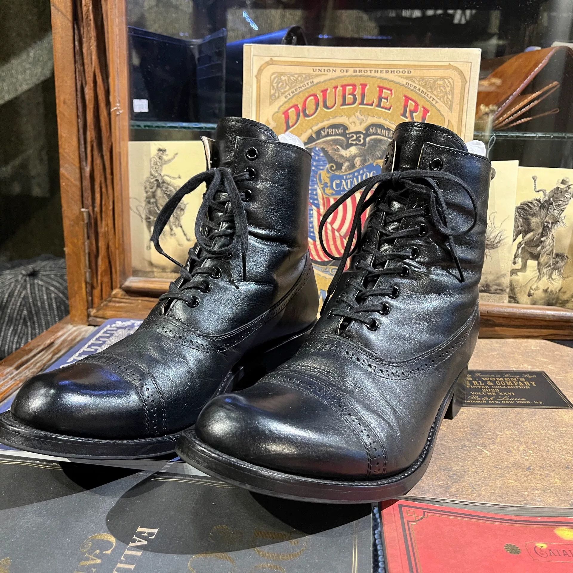 Julius japanese limited edition stylish black boots Size US 9.5 / EU 42-43 - 4 Thumbnail