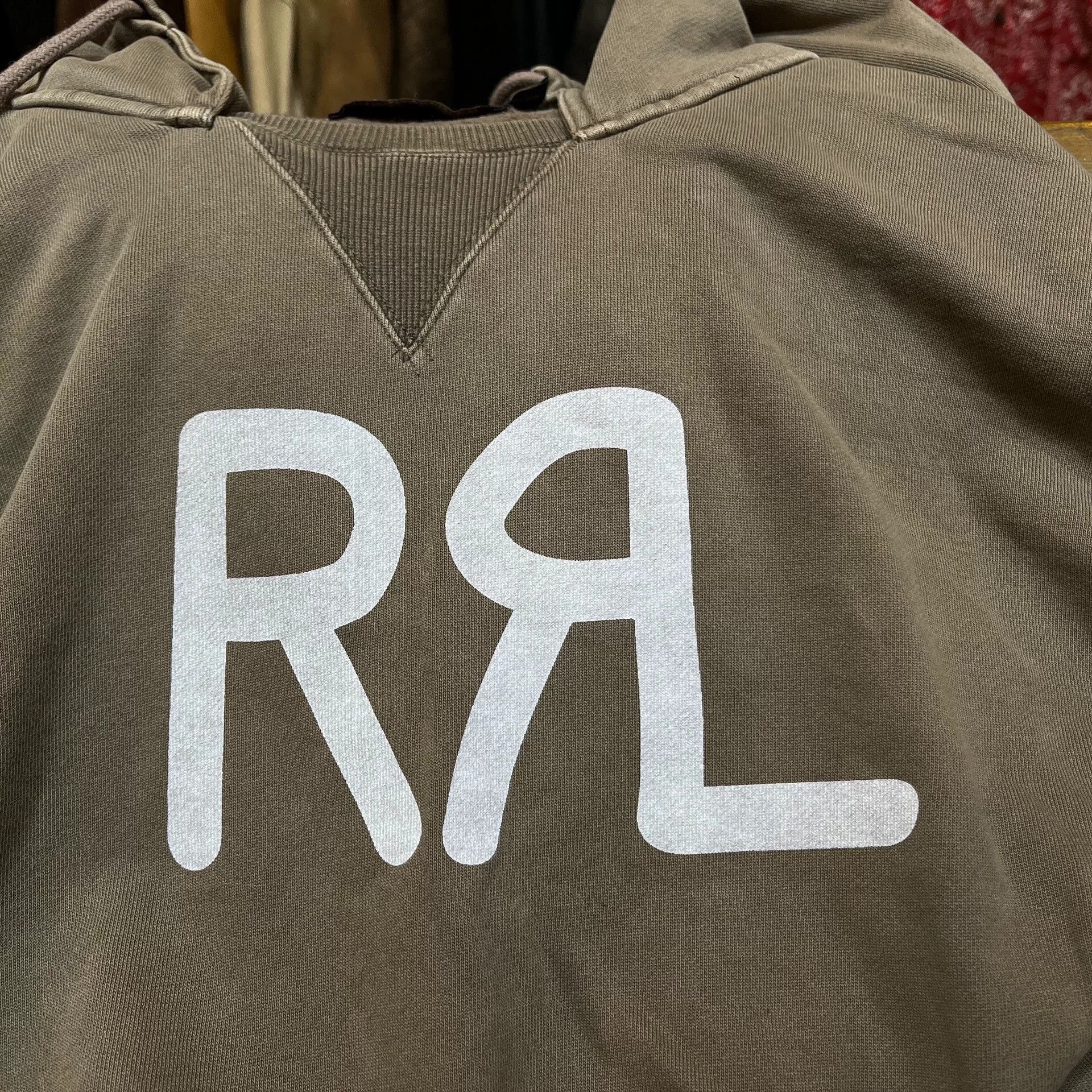 RRL Ralph Lauren classic rrl logo hoodie by ralph lauren Size US L / EU 52-54 / 3 - 4 Thumbnail