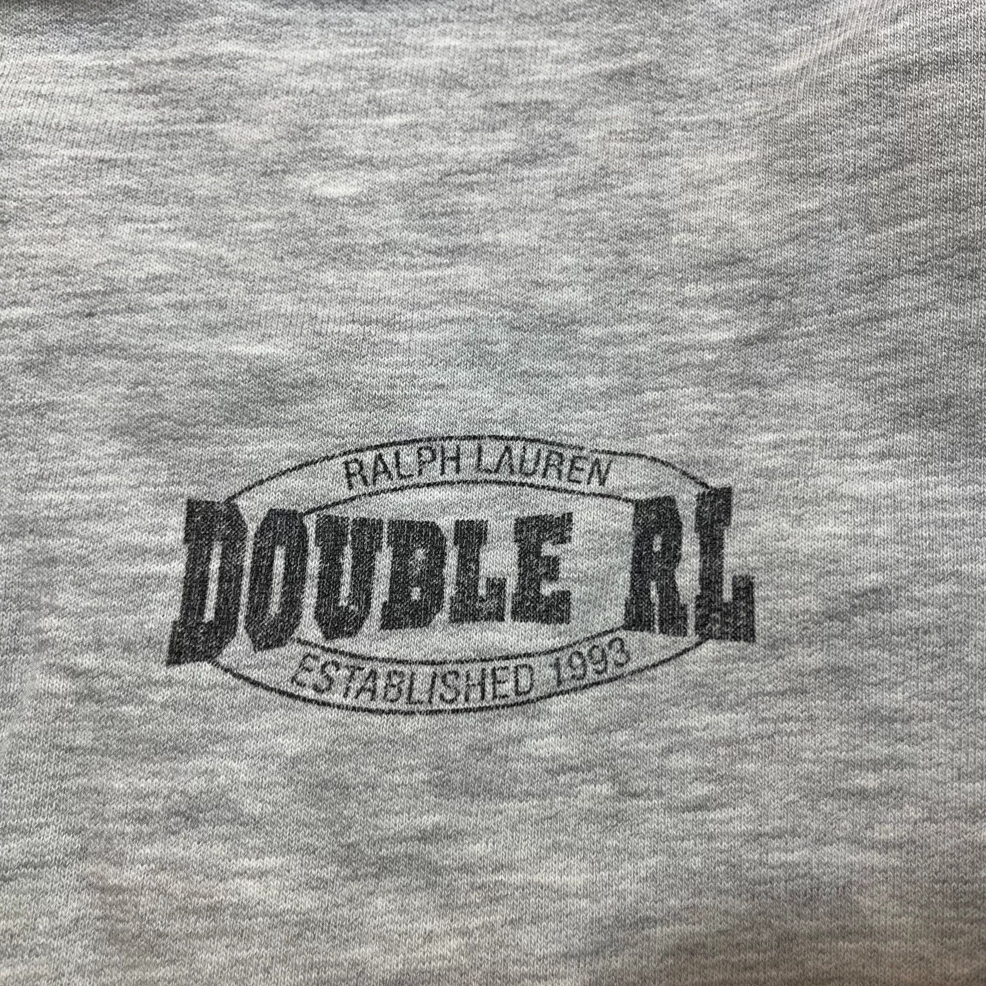 RRL Ralph Lauren gray long sleeve sweatshirt by double rl Size US M / EU 48-50 / 2 - 4 Thumbnail