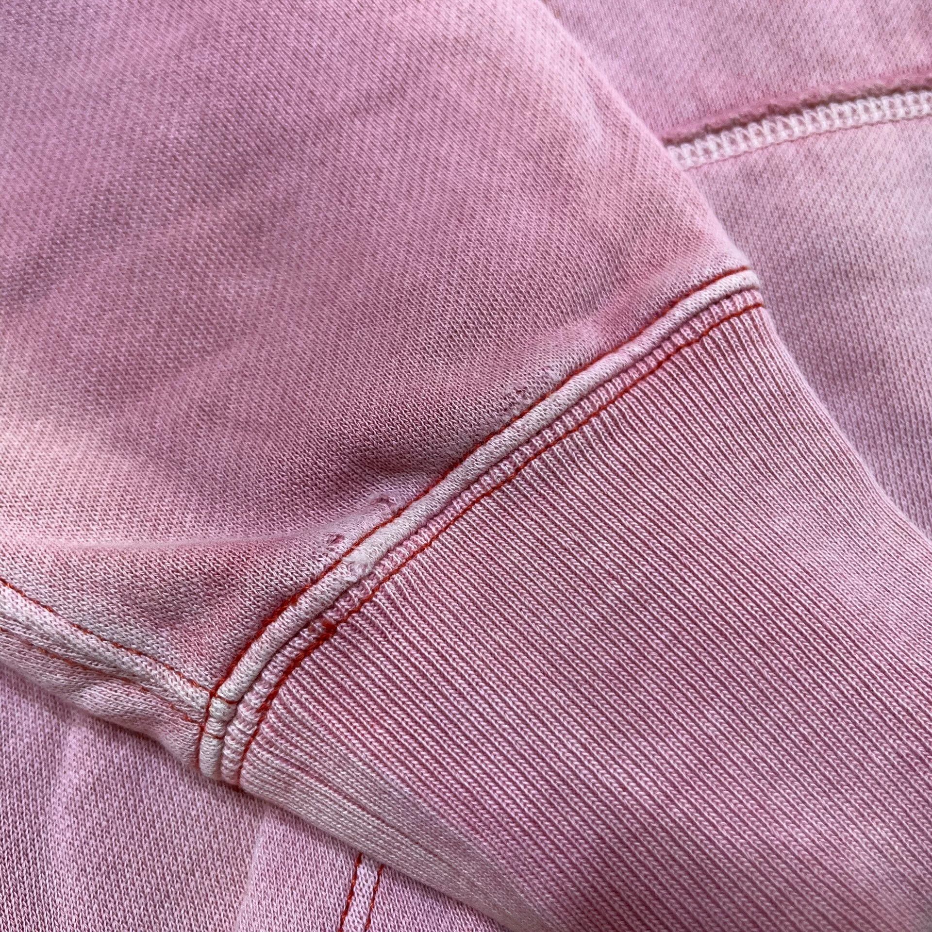 RRL Ralph Lauren vintage pink double RL hoodie with graphic Size US S / EU 44-46 / 1 - 5 Thumbnail