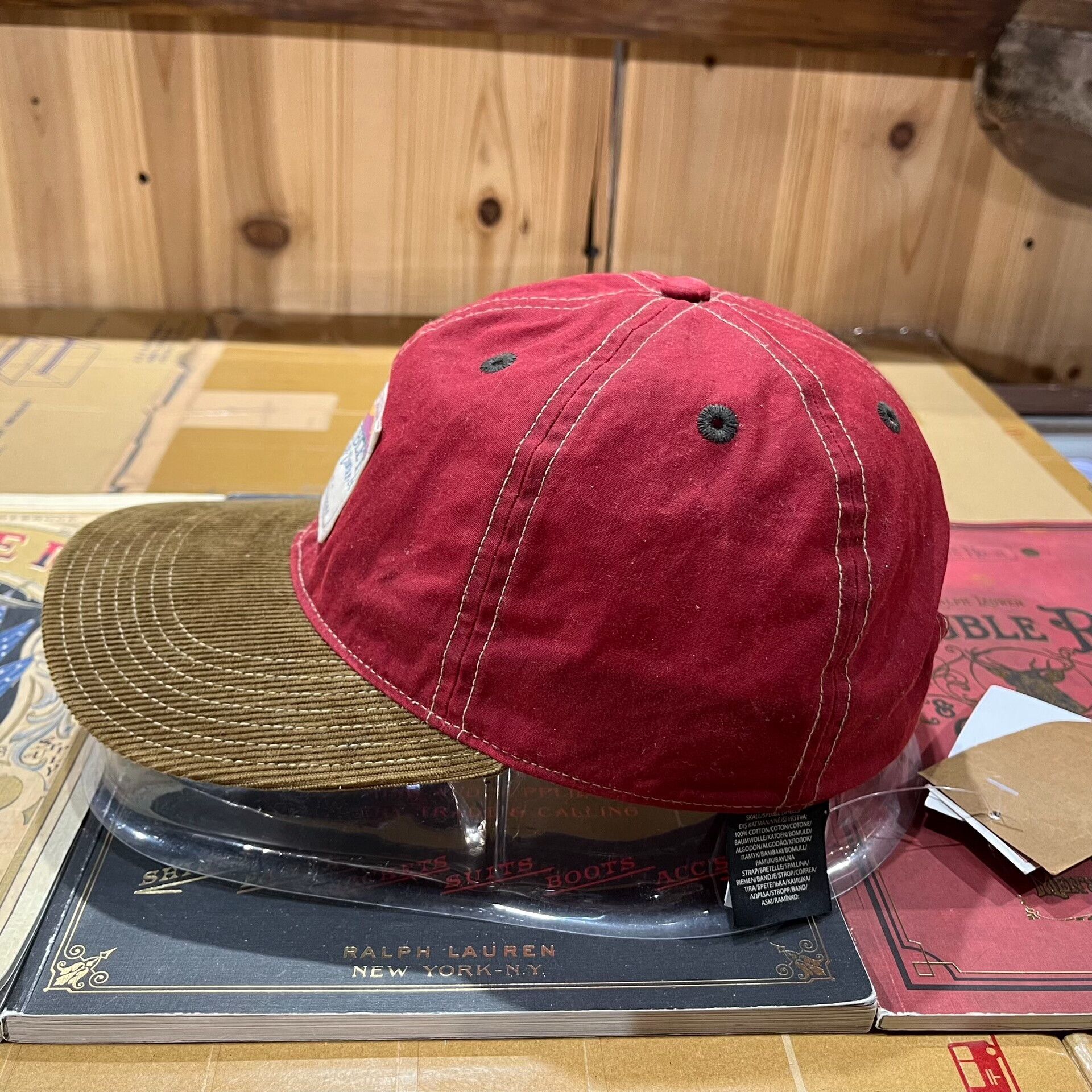 RRL Ralph Lauren double rl corduroy baseball cap Size ONE SIZE - 3 Thumbnail