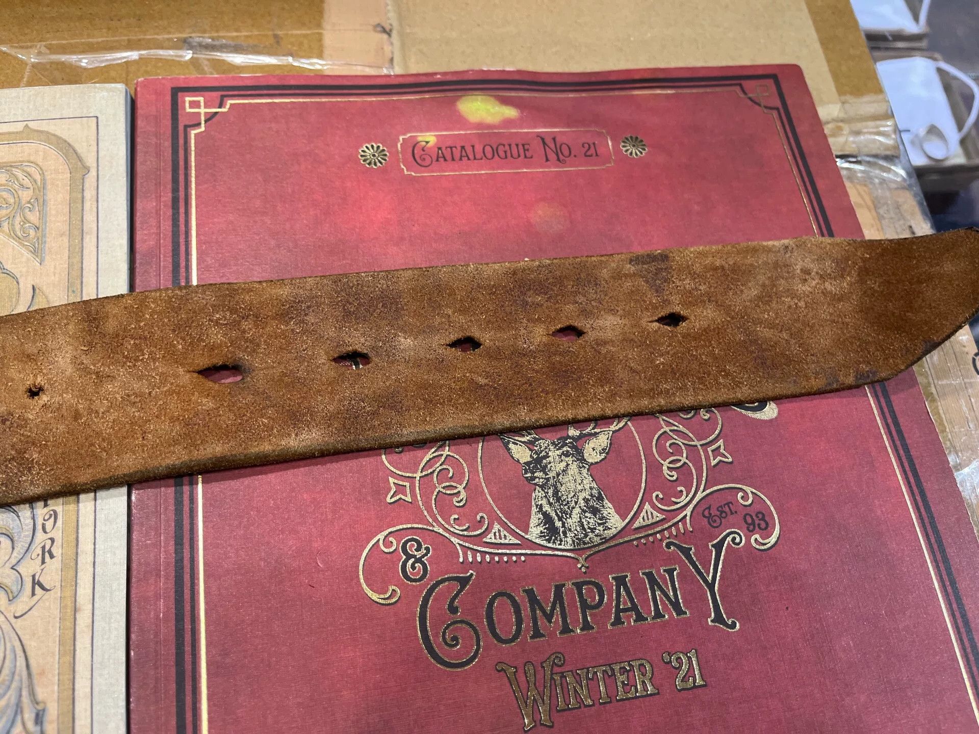 RRL Ralph Lauren vintage double rl ralph lauren belt Size ONE SIZE - 9 Thumbnail