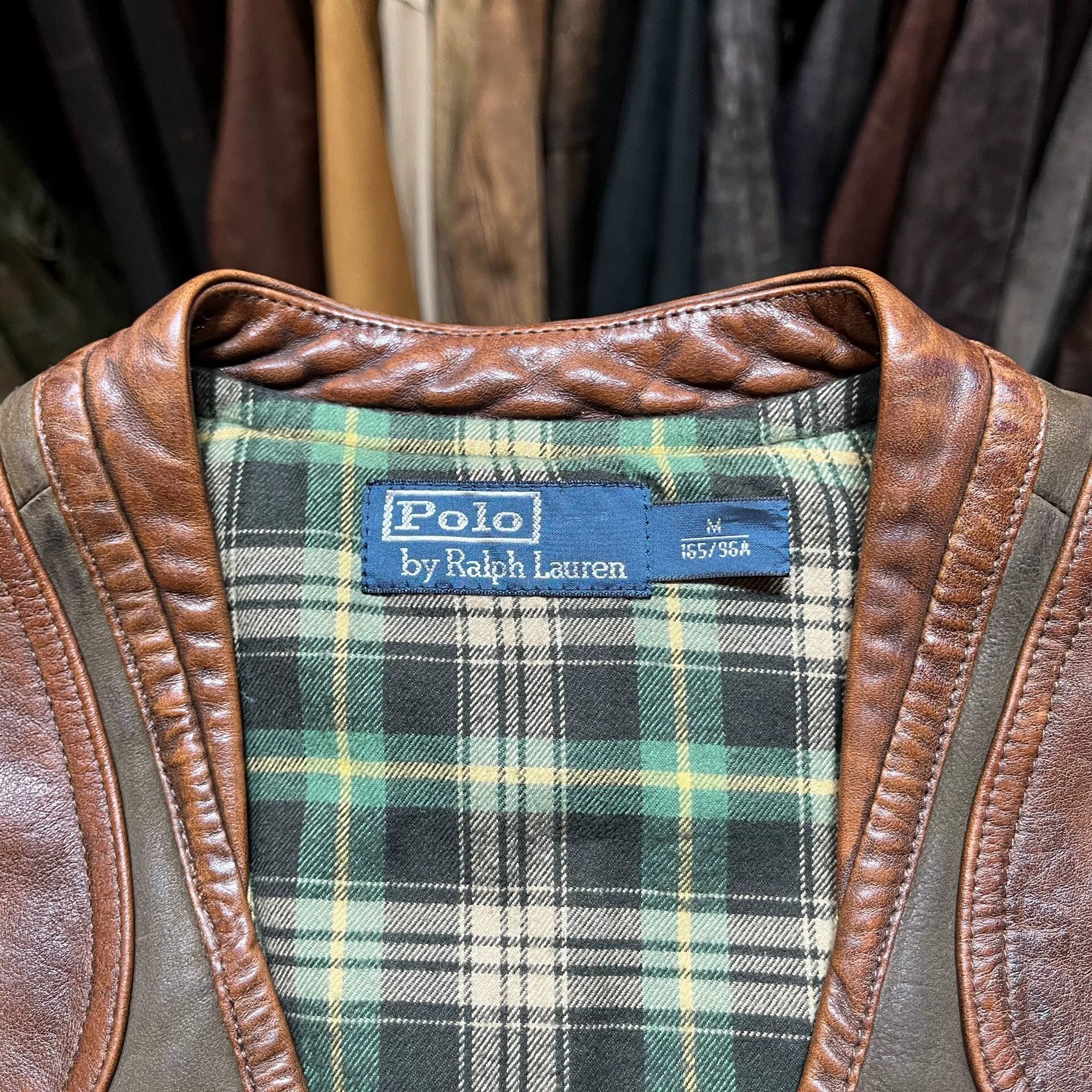 RRL Ralph Lauren rrl leather hunting vest by Ralph Lauren Size US M / EU 48-50 / 2 - 3 Thumbnail