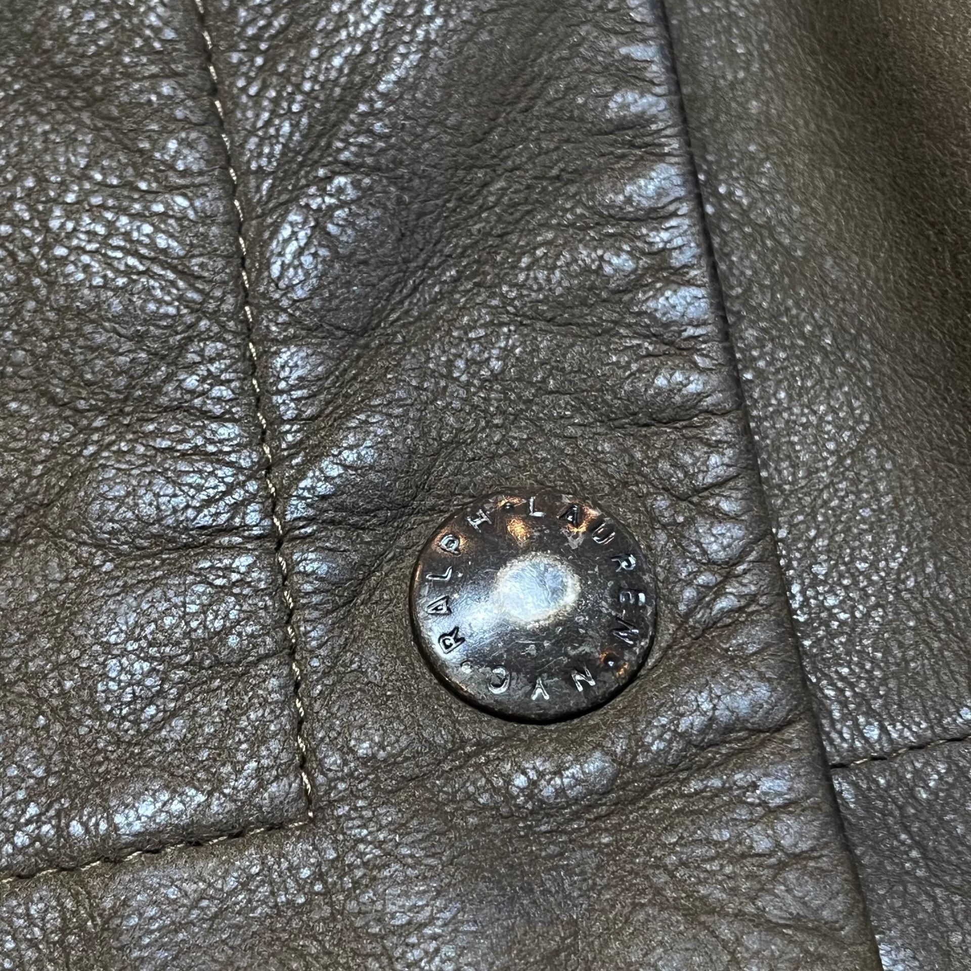 RRL Ralph Lauren rrl leather hunting vest by Ralph Lauren Size US M / EU 48-50 / 2 - 7 Thumbnail