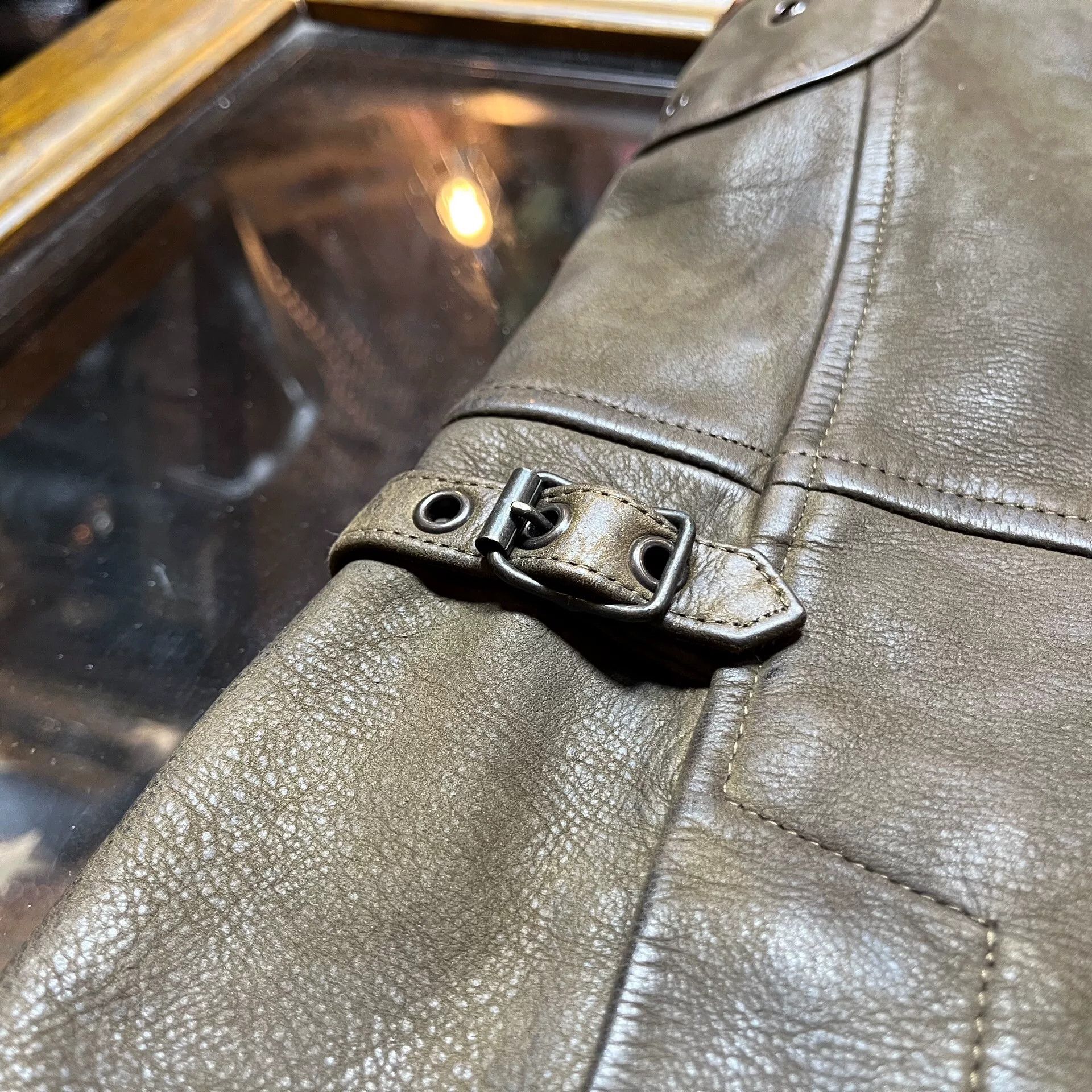 RRL Ralph Lauren rrl leather hunting vest by Ralph Lauren Size US M / EU 48-50 / 2 - 9 Thumbnail