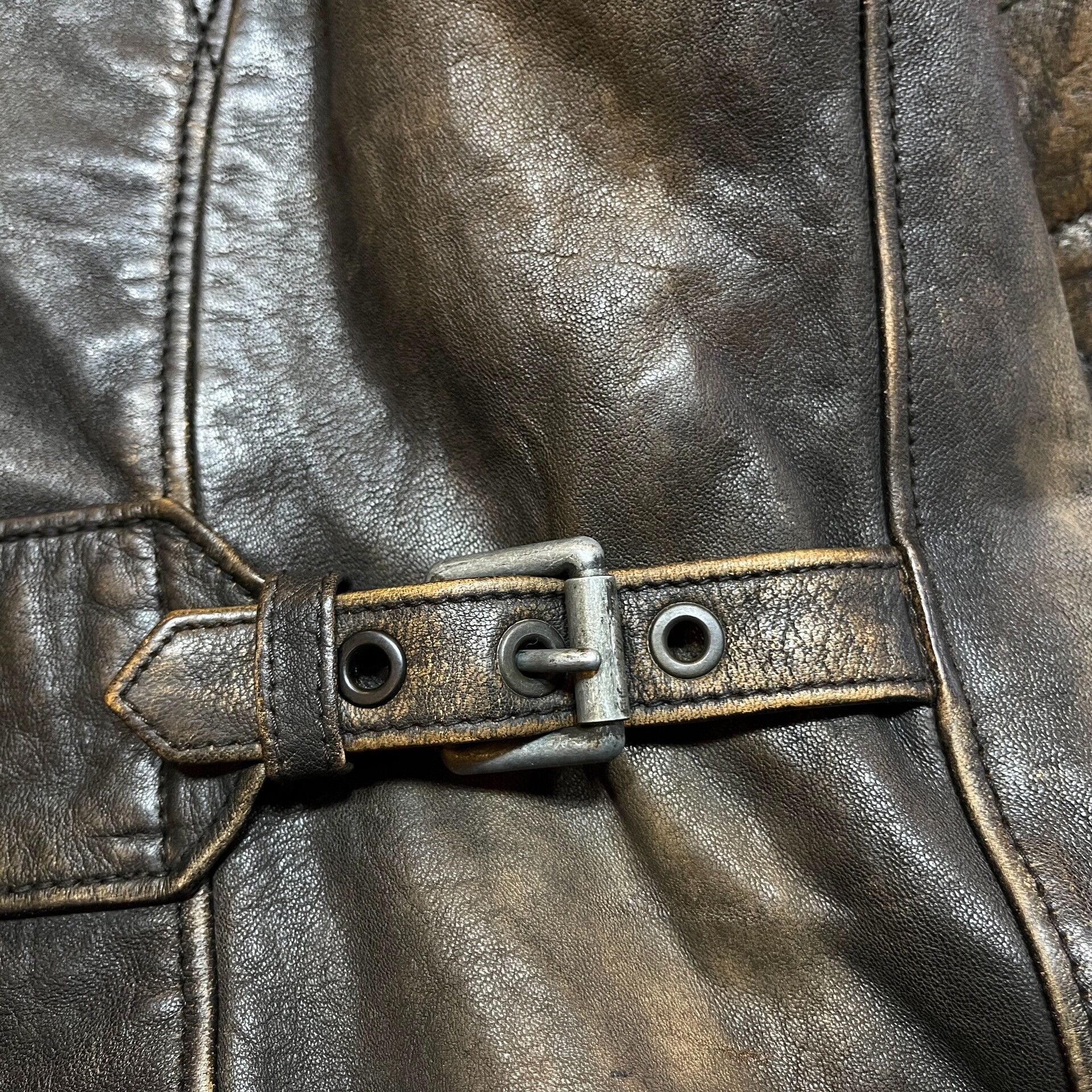 RRL Ralph Lauren vintage distressed leather jacket by Ralph Lauren Size US M / EU 48-50 / 2 - 9 Thumbnail