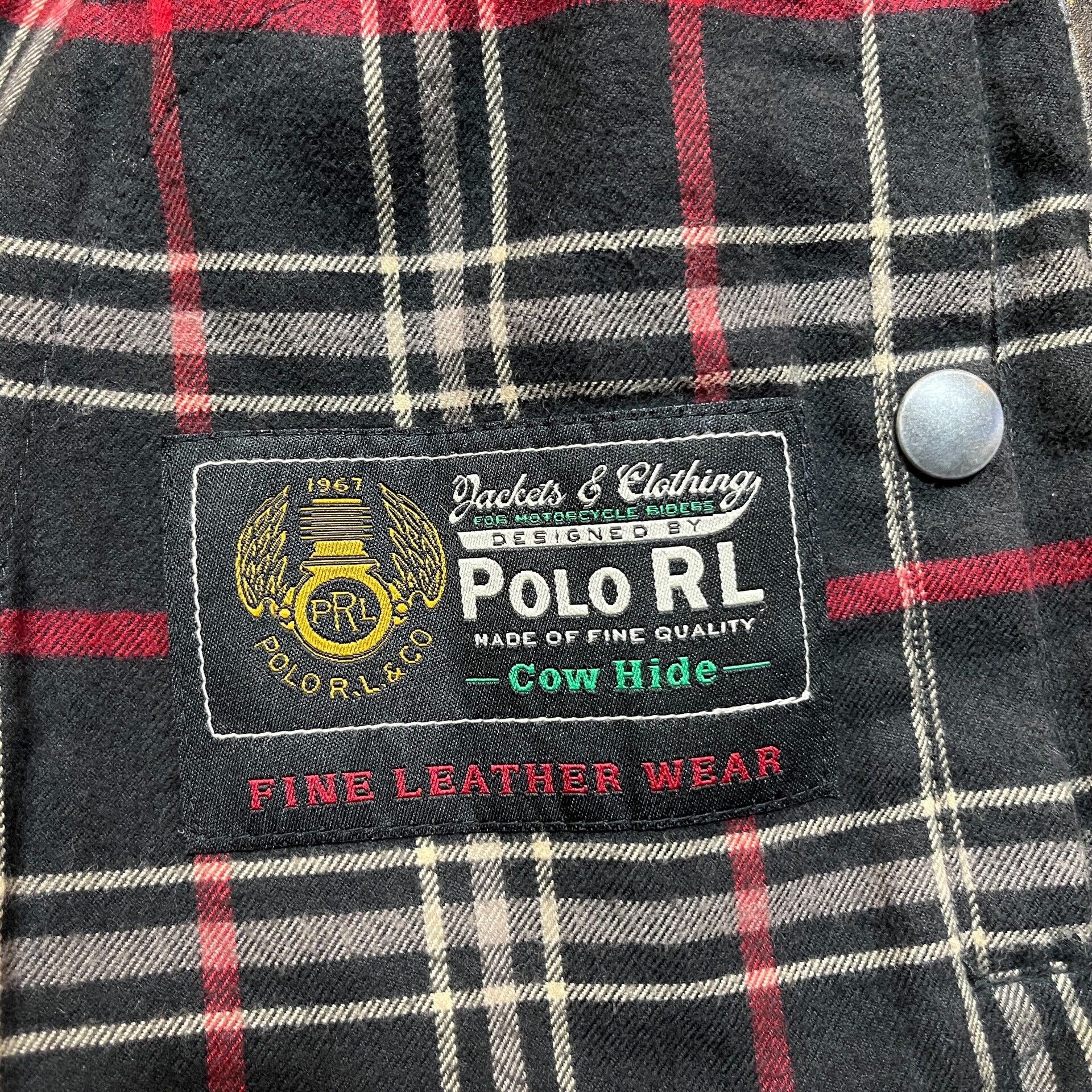 RRL Ralph Lauren vintage distressed leather jacket by Ralph Lauren Size US M / EU 48-50 / 2 - 6 Thumbnail