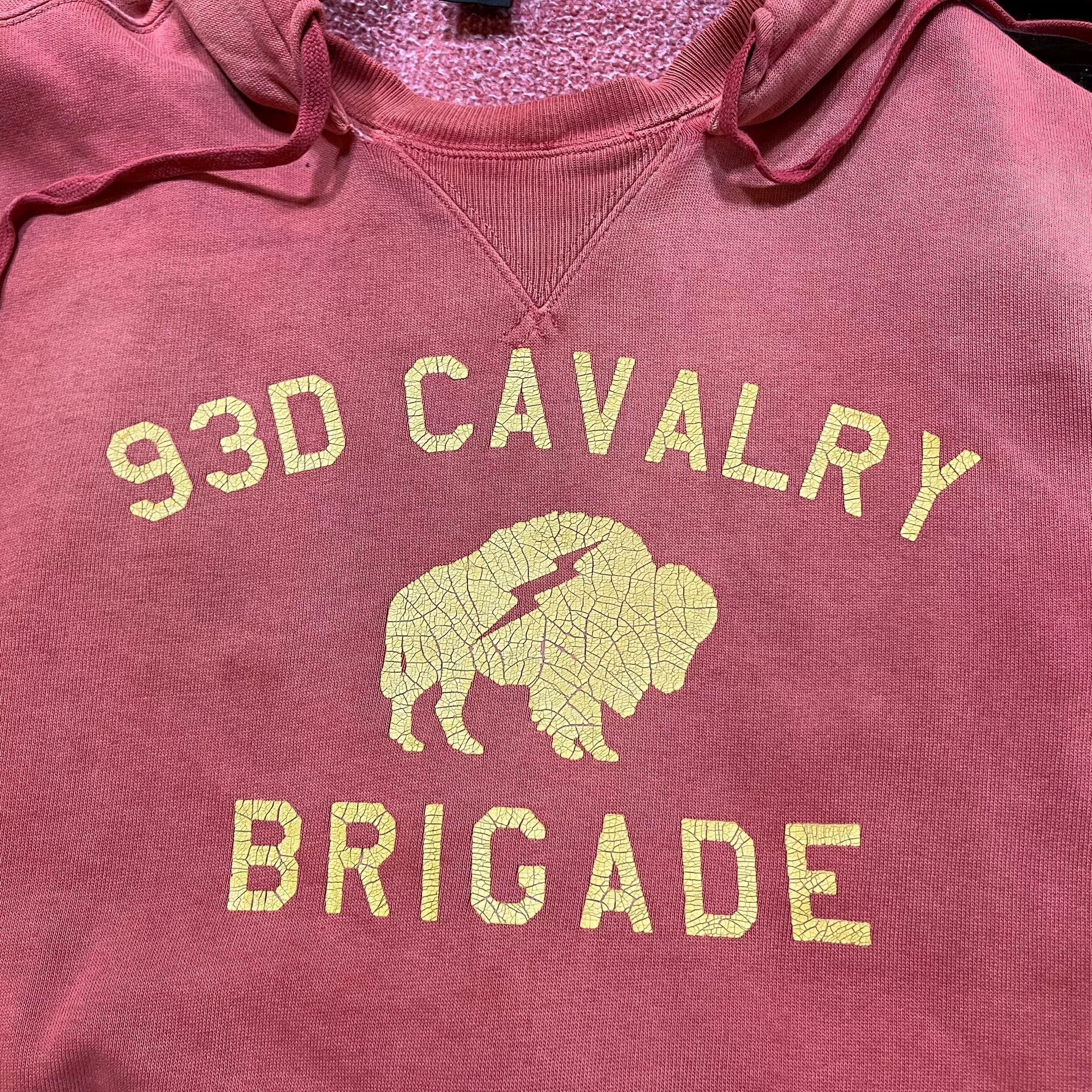 RRL Ralph Lauren vintage rrl washed hoodie with cavalry print Size US S / EU 44-46 / 1 - 4 Thumbnail
