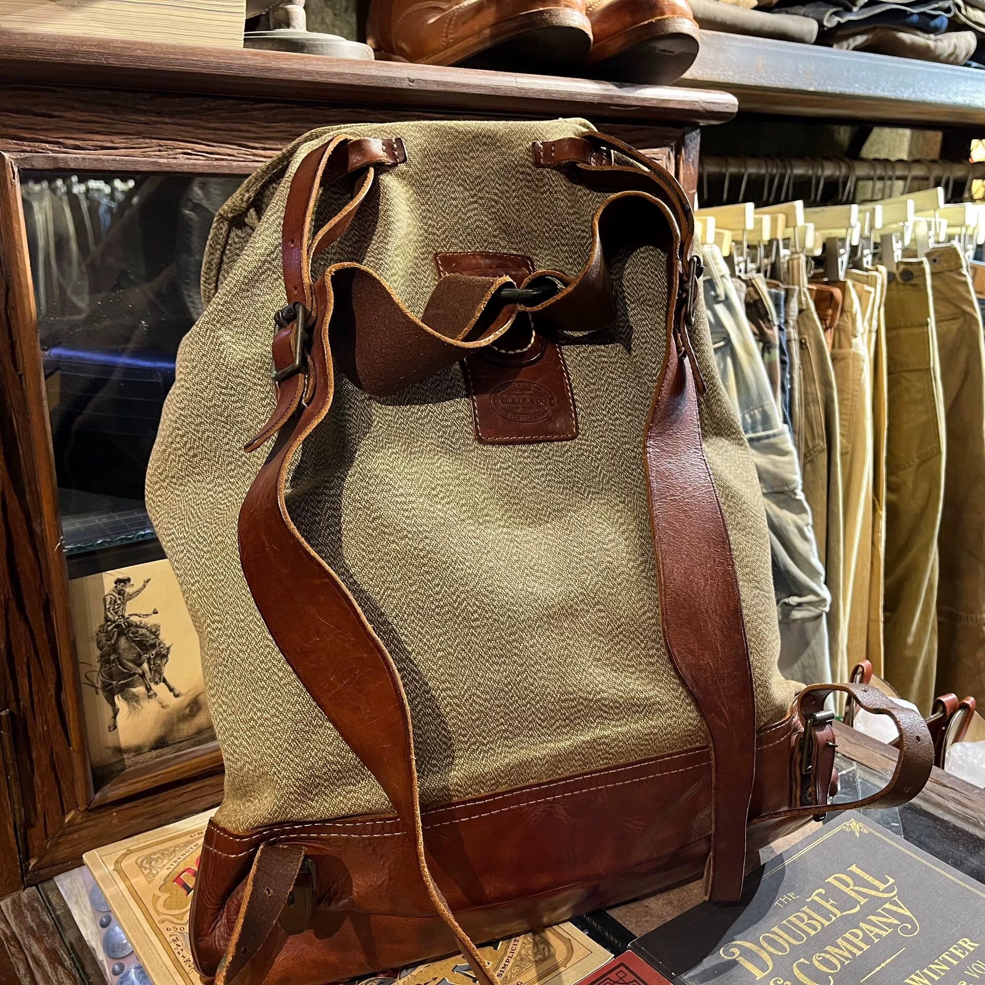 RRL Ralph Lauren double rl rrl pepper salt backpack Size ONE SIZE - 3 Thumbnail