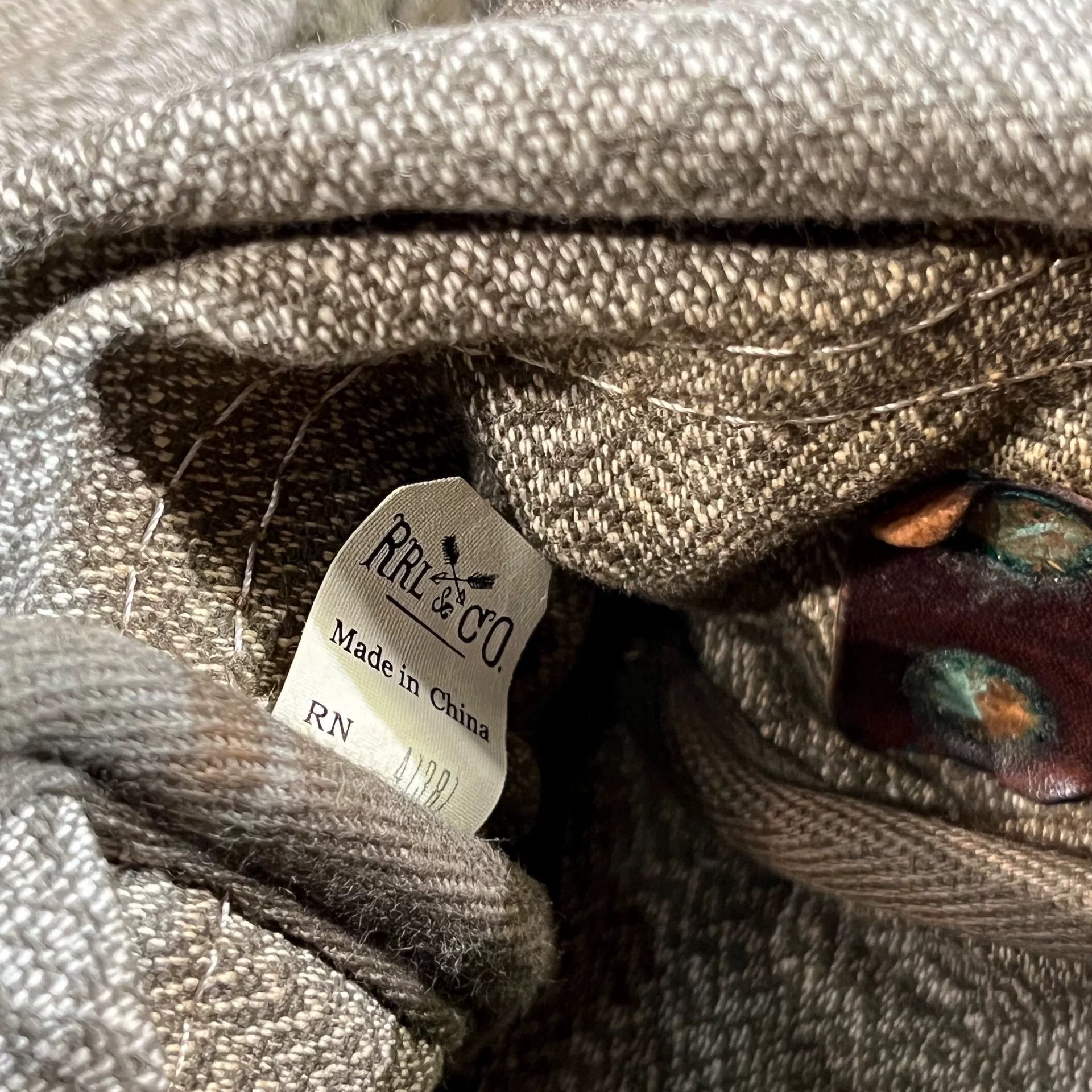 RRL Ralph Lauren double rl rrl pepper salt backpack Size ONE SIZE - 9 Thumbnail