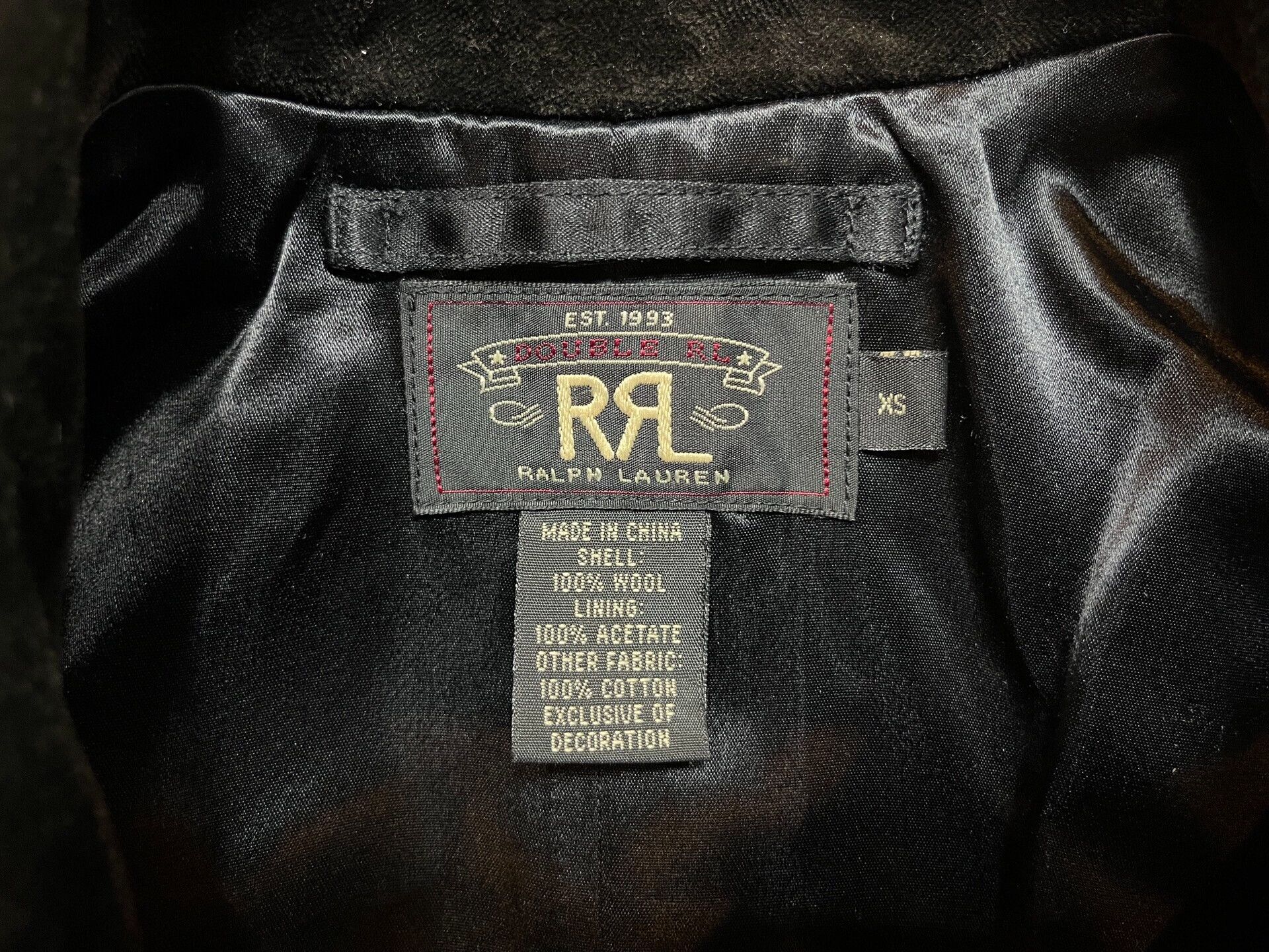 RRL Ralph Lauren western musician wool coat Ralph Lauren Size US XS / EU 42 / 0 - 3 Thumbnail