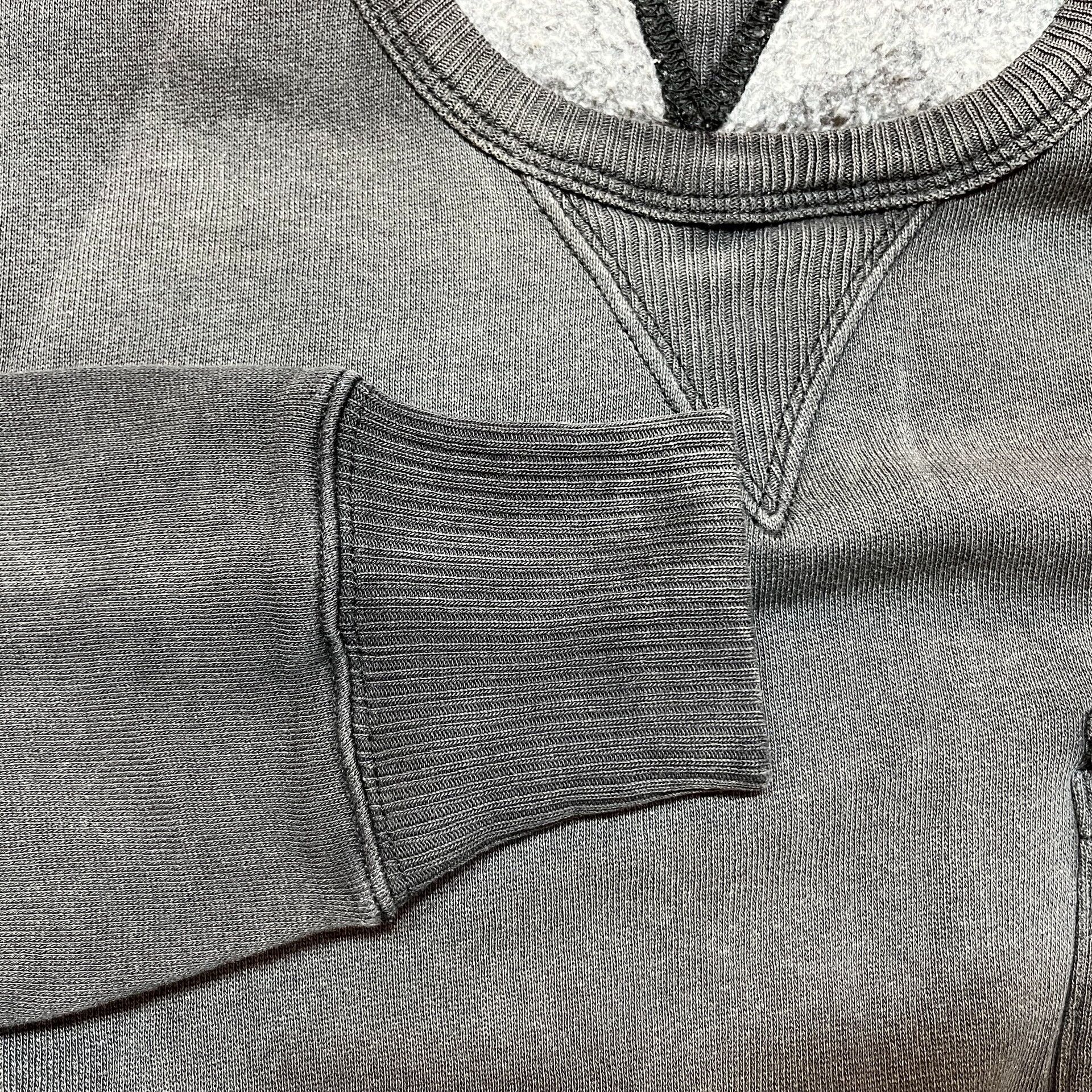 RRL Ralph Lauren gray sweatshirt with pocket by Ralph Lauren Size US S / EU 44-46 / 1 - 6 Thumbnail
