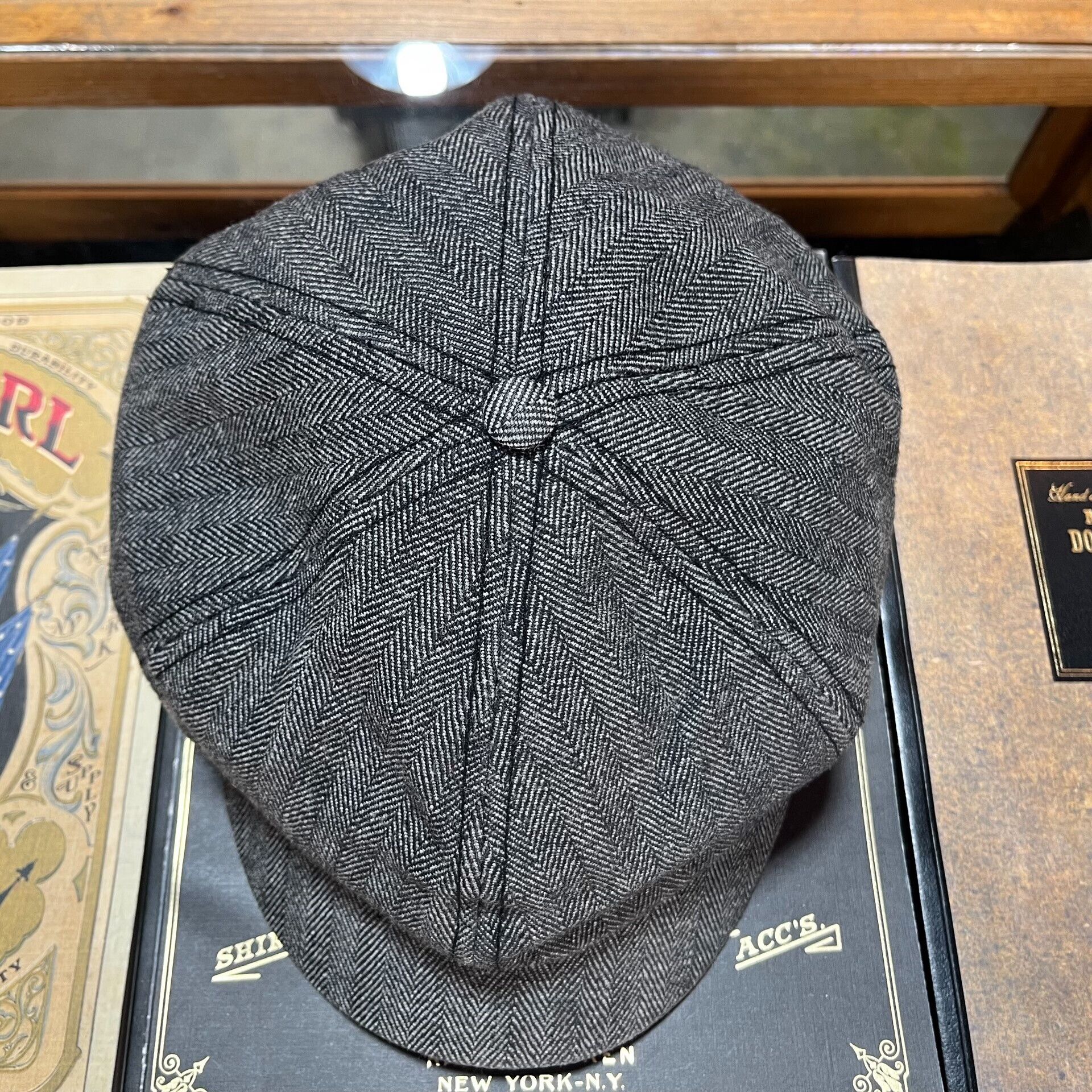 RRL Ralph Lauren gray herringbone cap from Ralph Lauren Size ONE SIZE - 3 Thumbnail