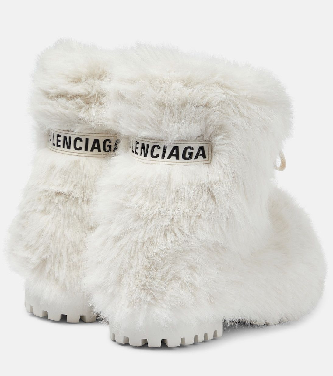 Mink Faux Fur Alaska snow boots